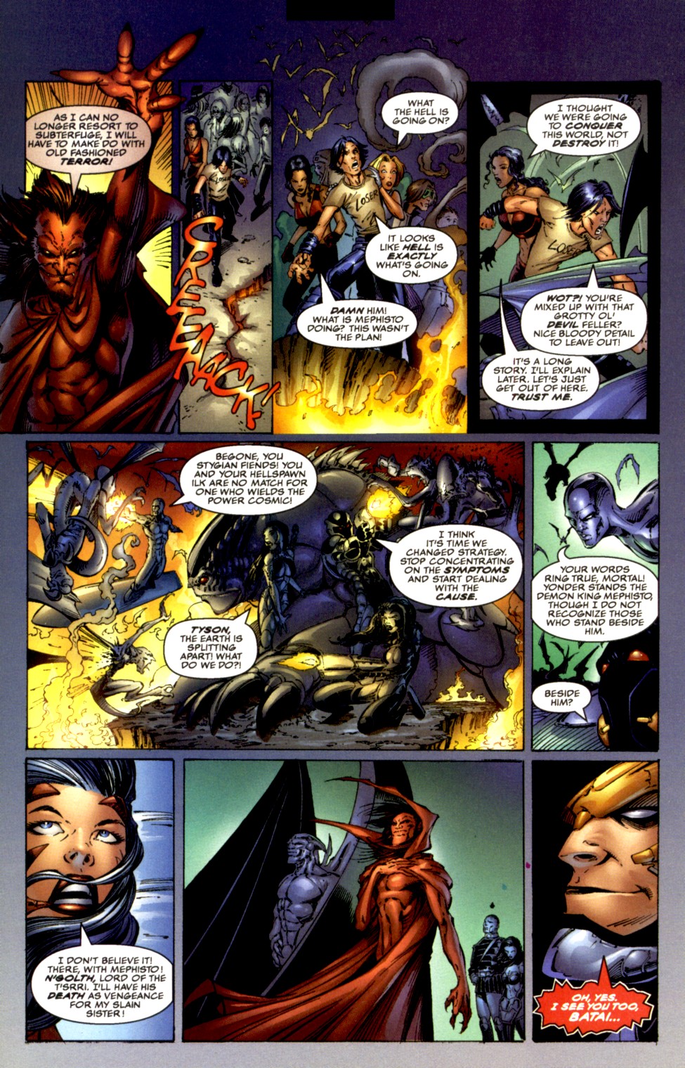 Read online Silver Surfer/Weapon Zero comic -  Issue # Full - 18