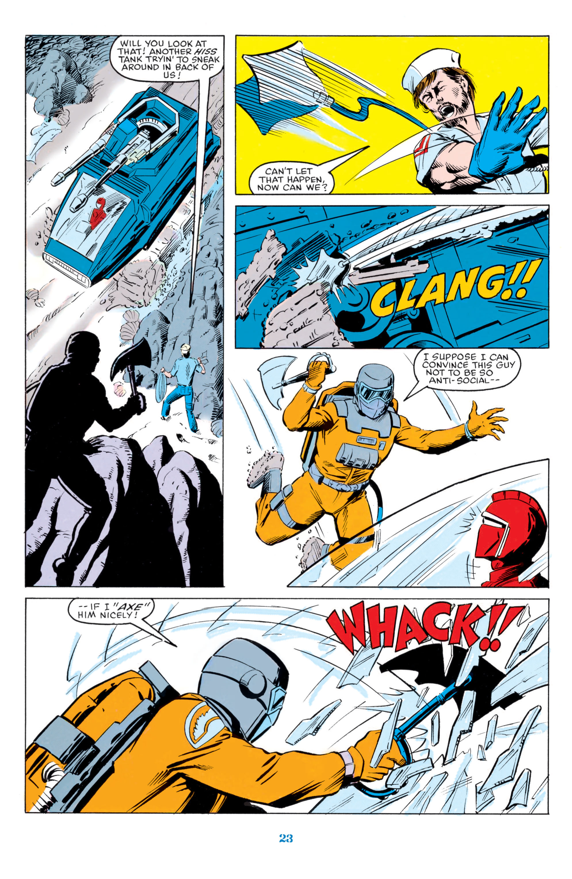 Read online Classic G.I. Joe comic -  Issue # TPB 5 (Part 1) - 24