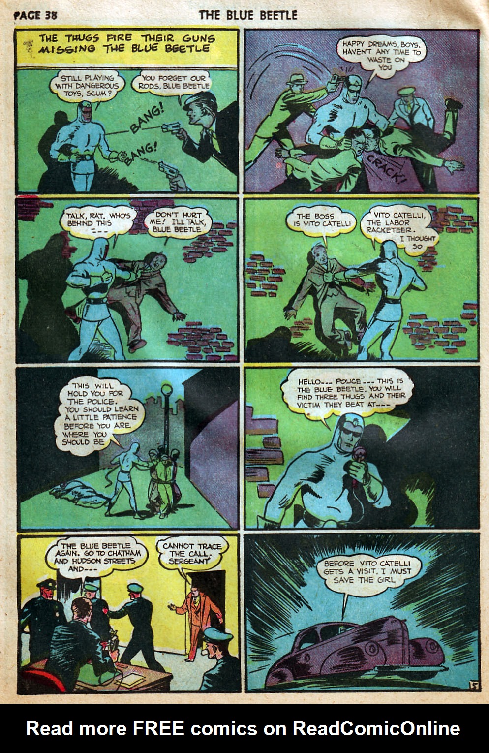 Read online The Blue Beetle comic -  Issue #5 - 39