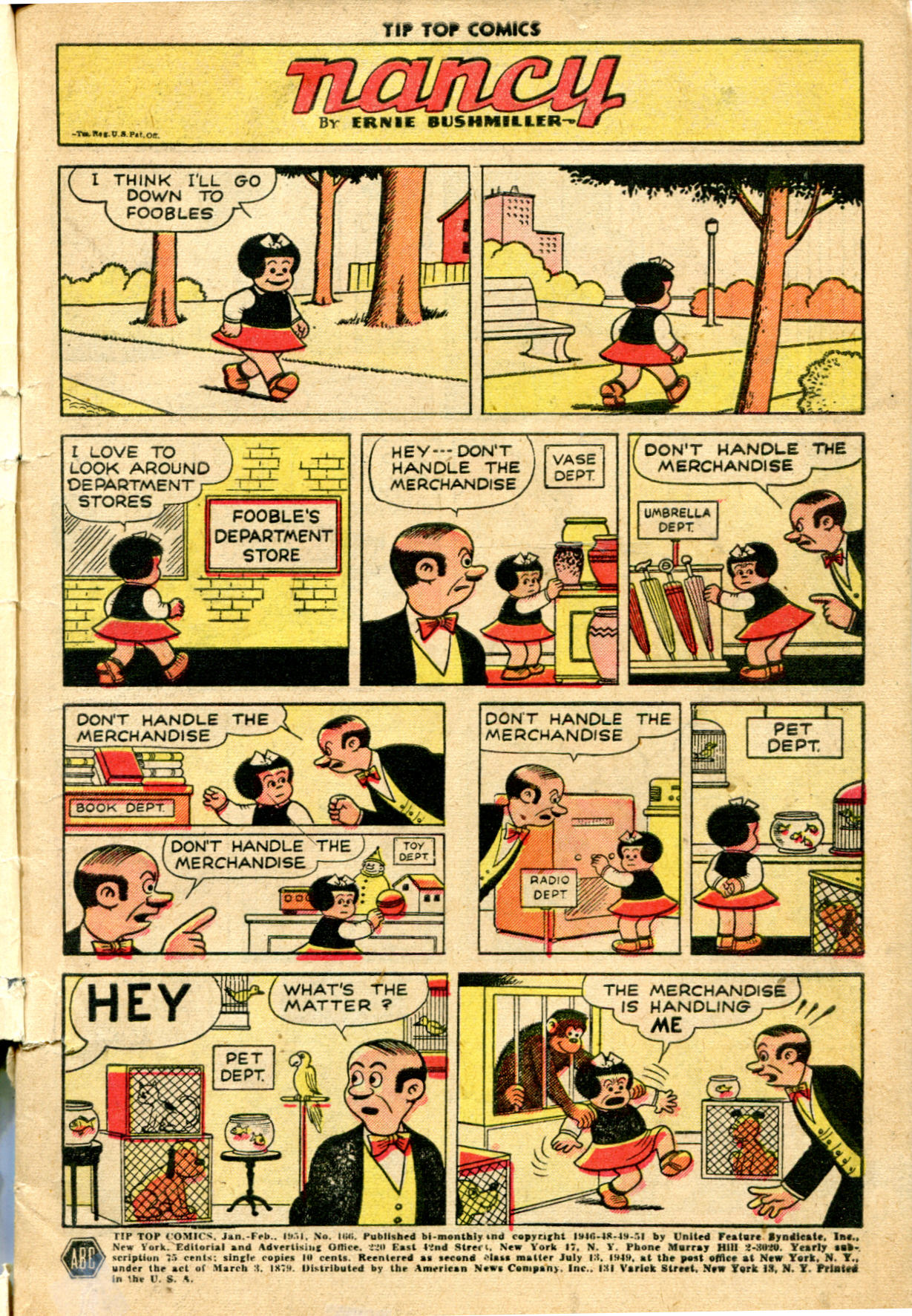 Read online Tip Top Comics comic -  Issue #166 - 3
