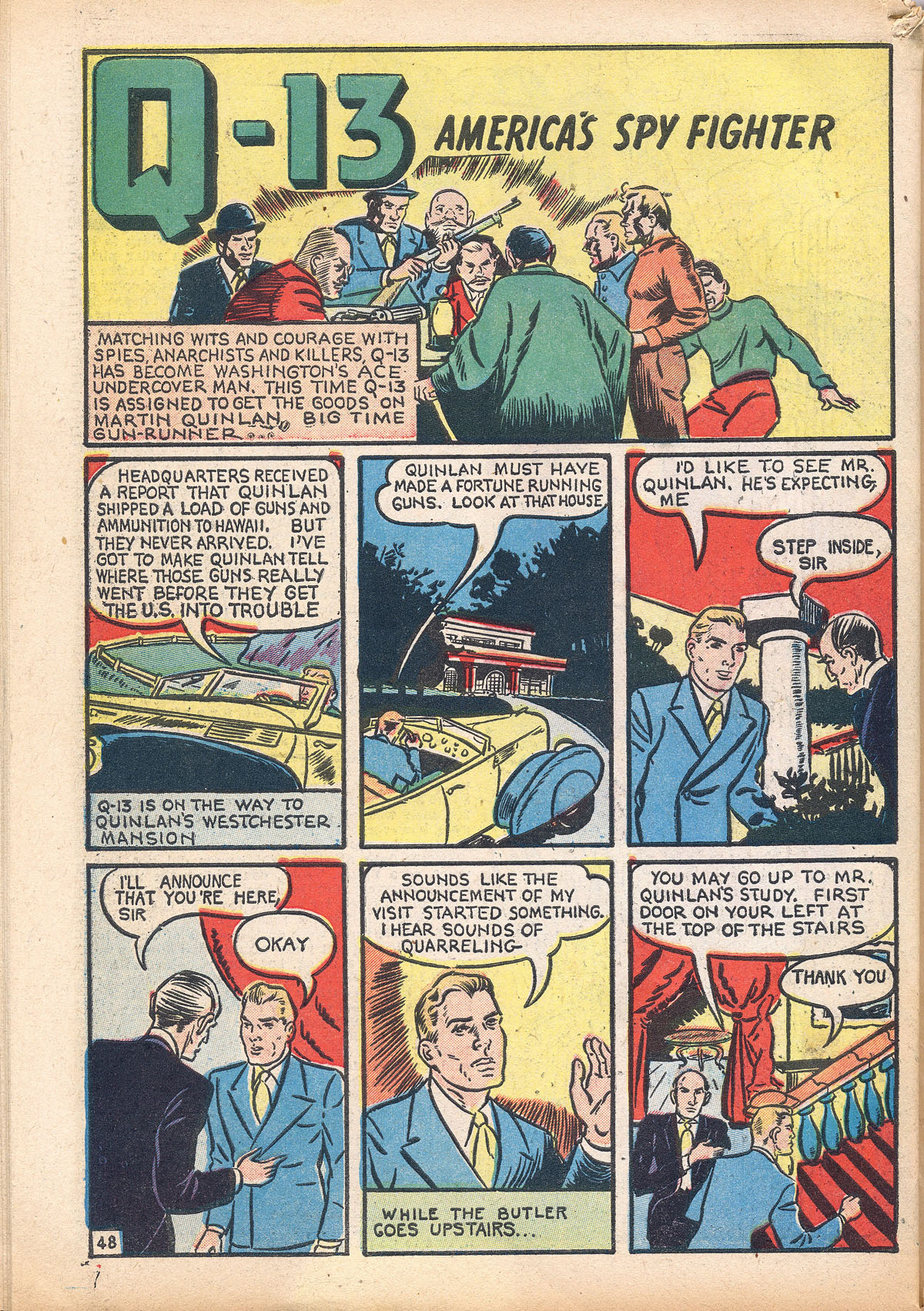 Read online Super-Mystery Comics comic -  Issue #4 - 50