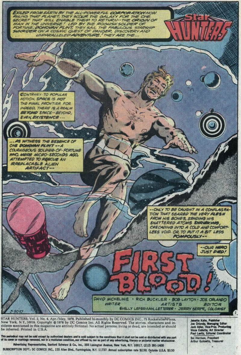 Read online Star Hunters comic -  Issue #4 - 2
