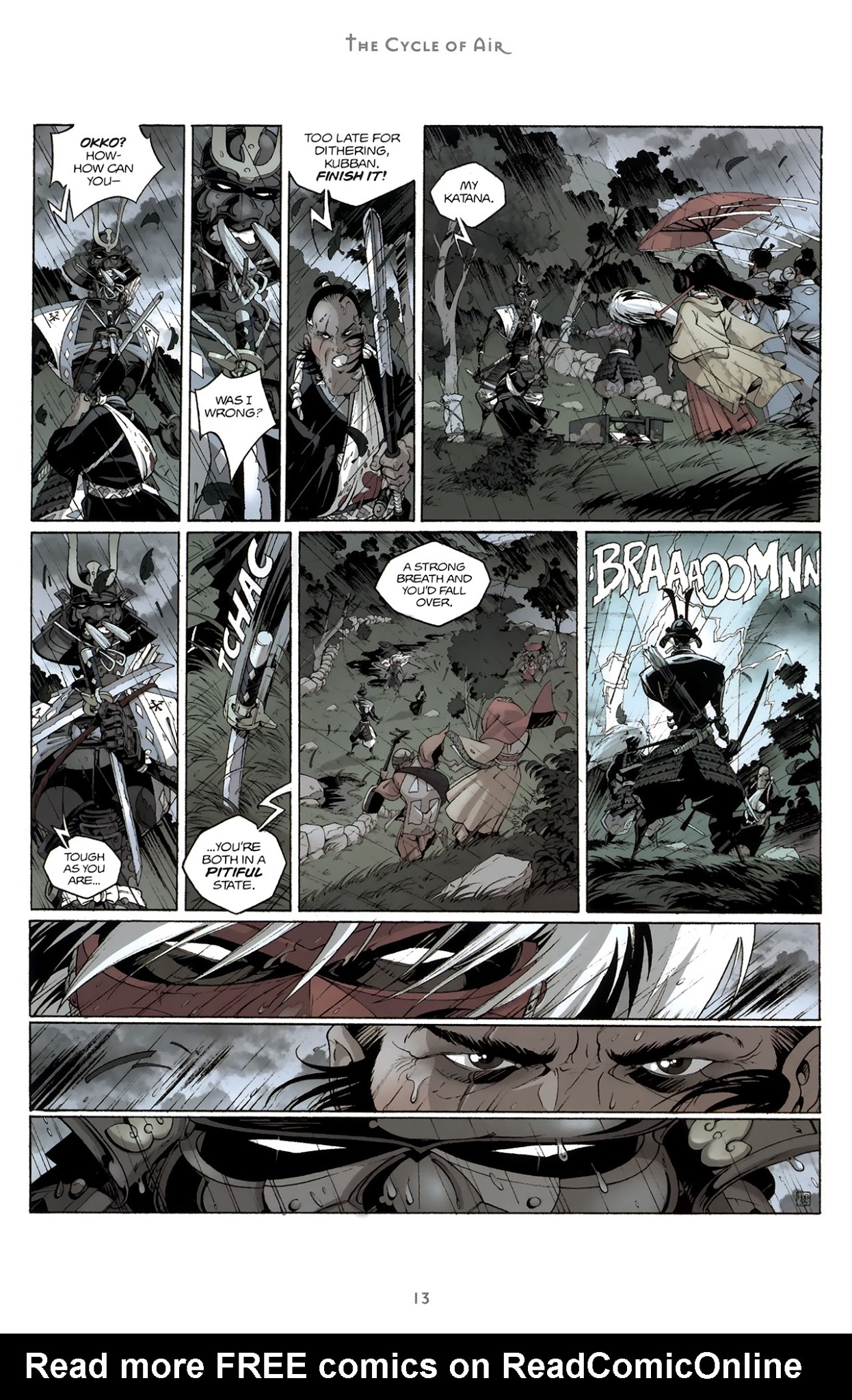 Read online Okko: The Cycle of Air comic -  Issue #4 - 13