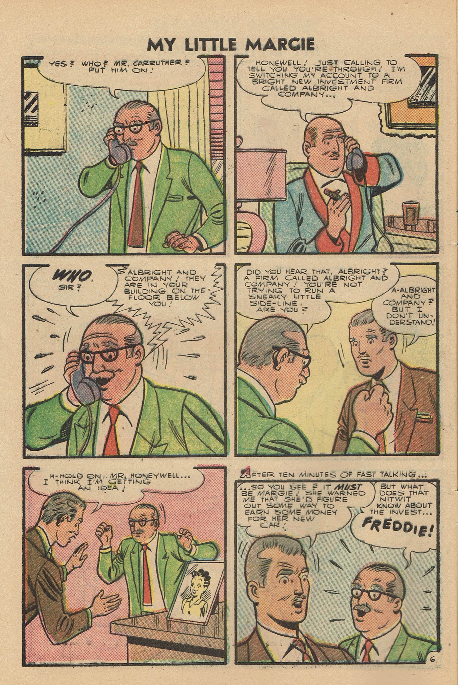 Read online My Little Margie (1954) comic -  Issue #11 - 8