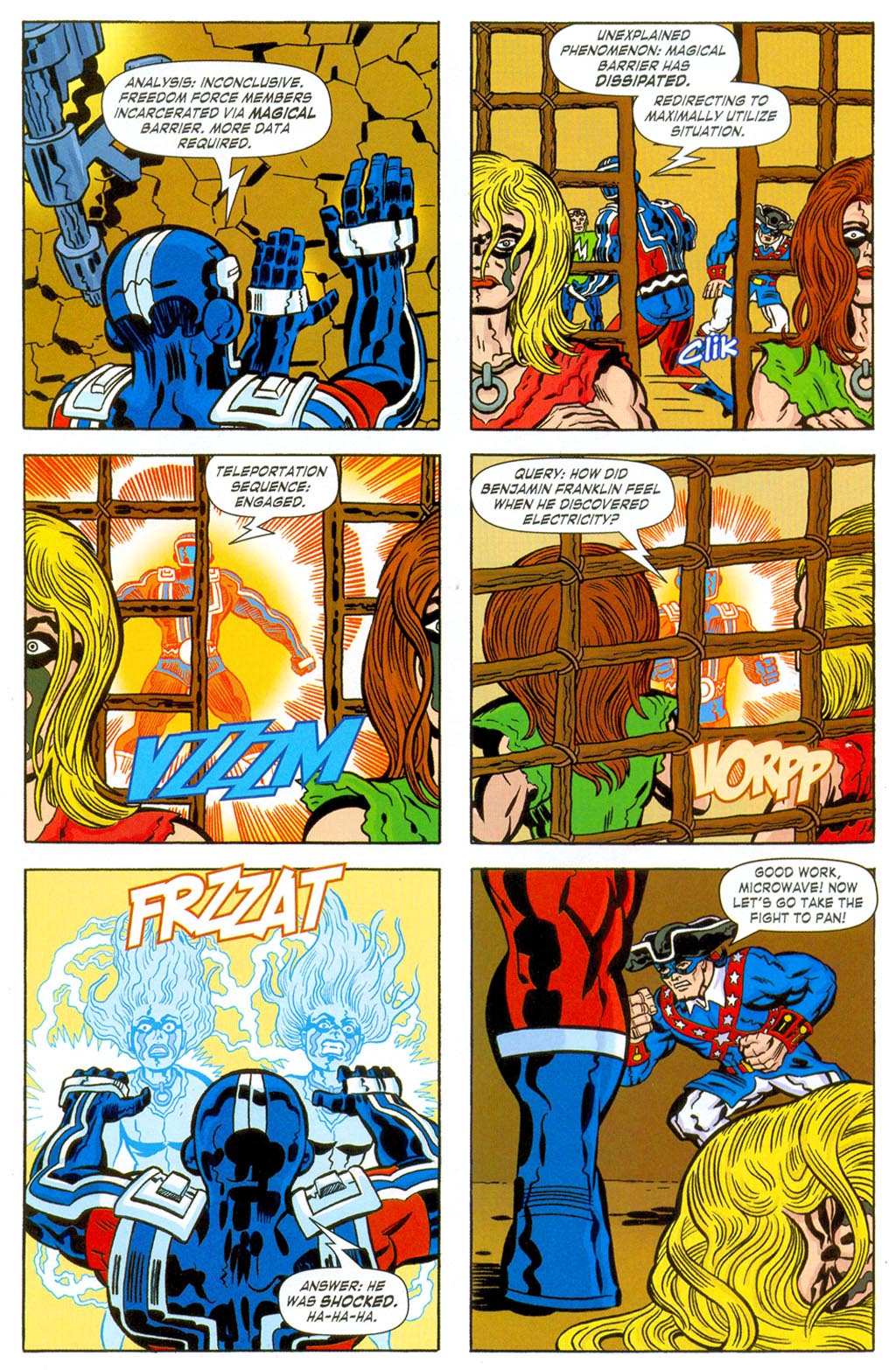 Read online Freedom Force comic -  Issue #5 - 15