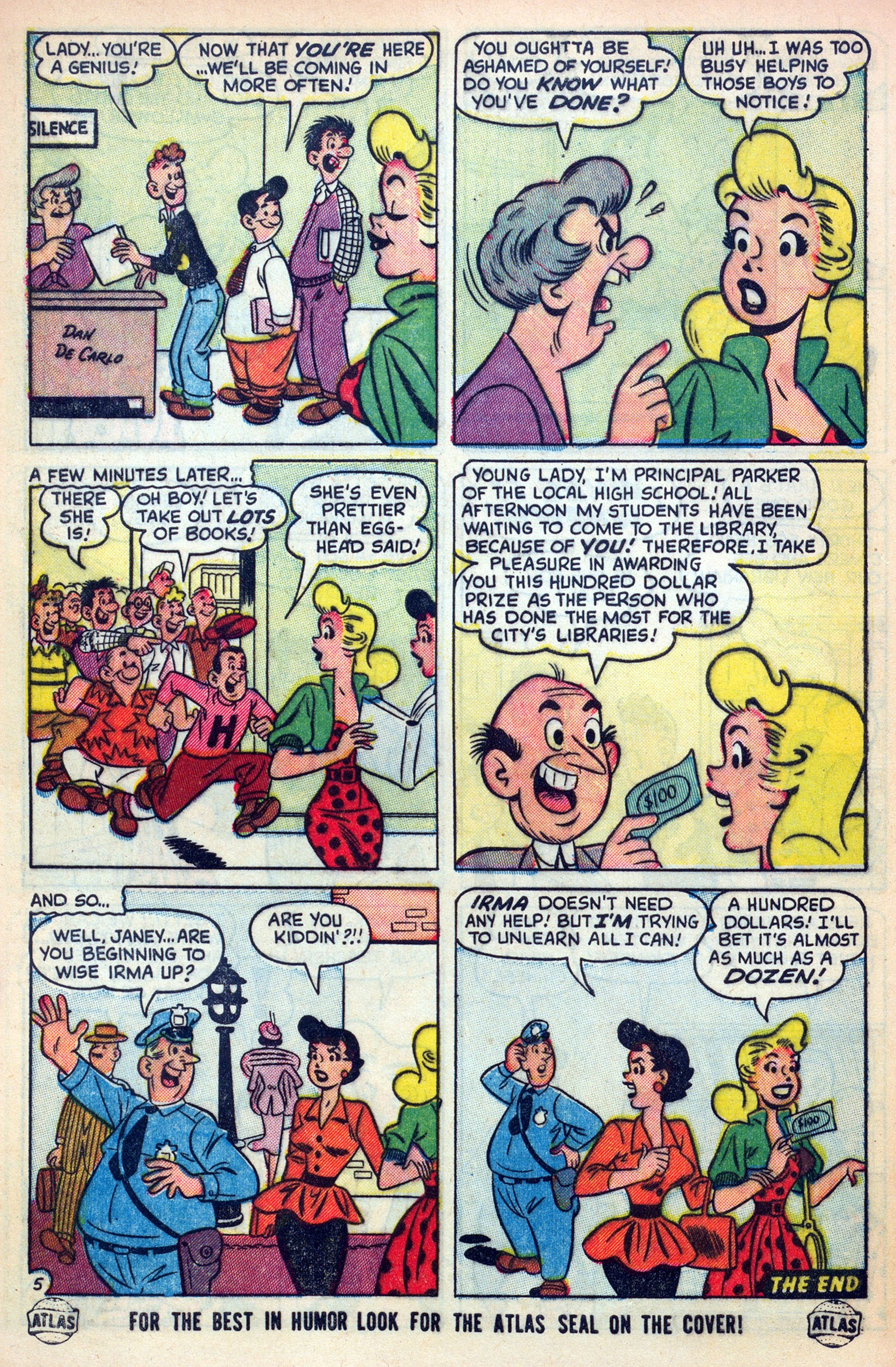 Read online My Friend Irma comic -  Issue #40 - 32