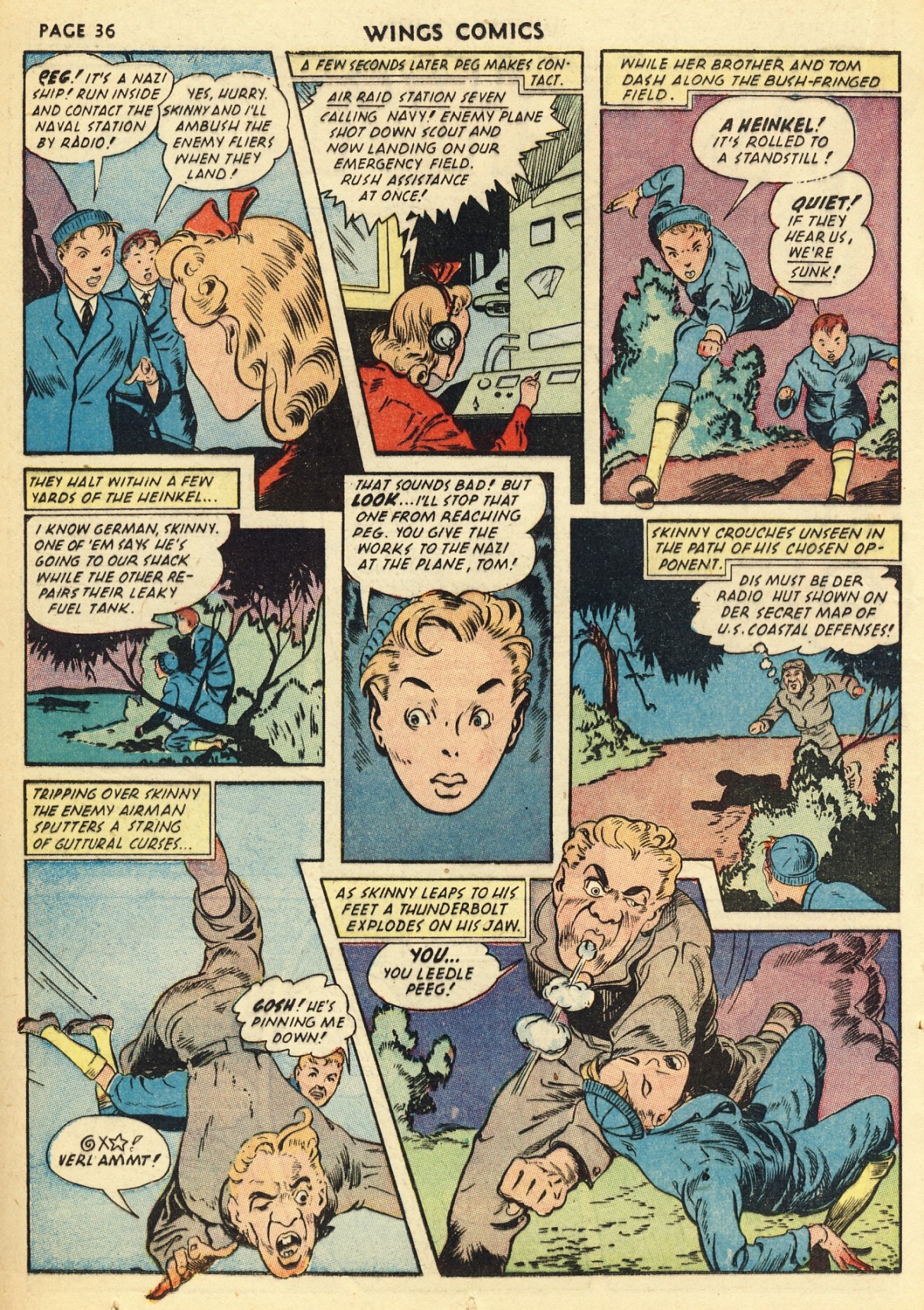 Read online Wings Comics comic -  Issue #23 - 38