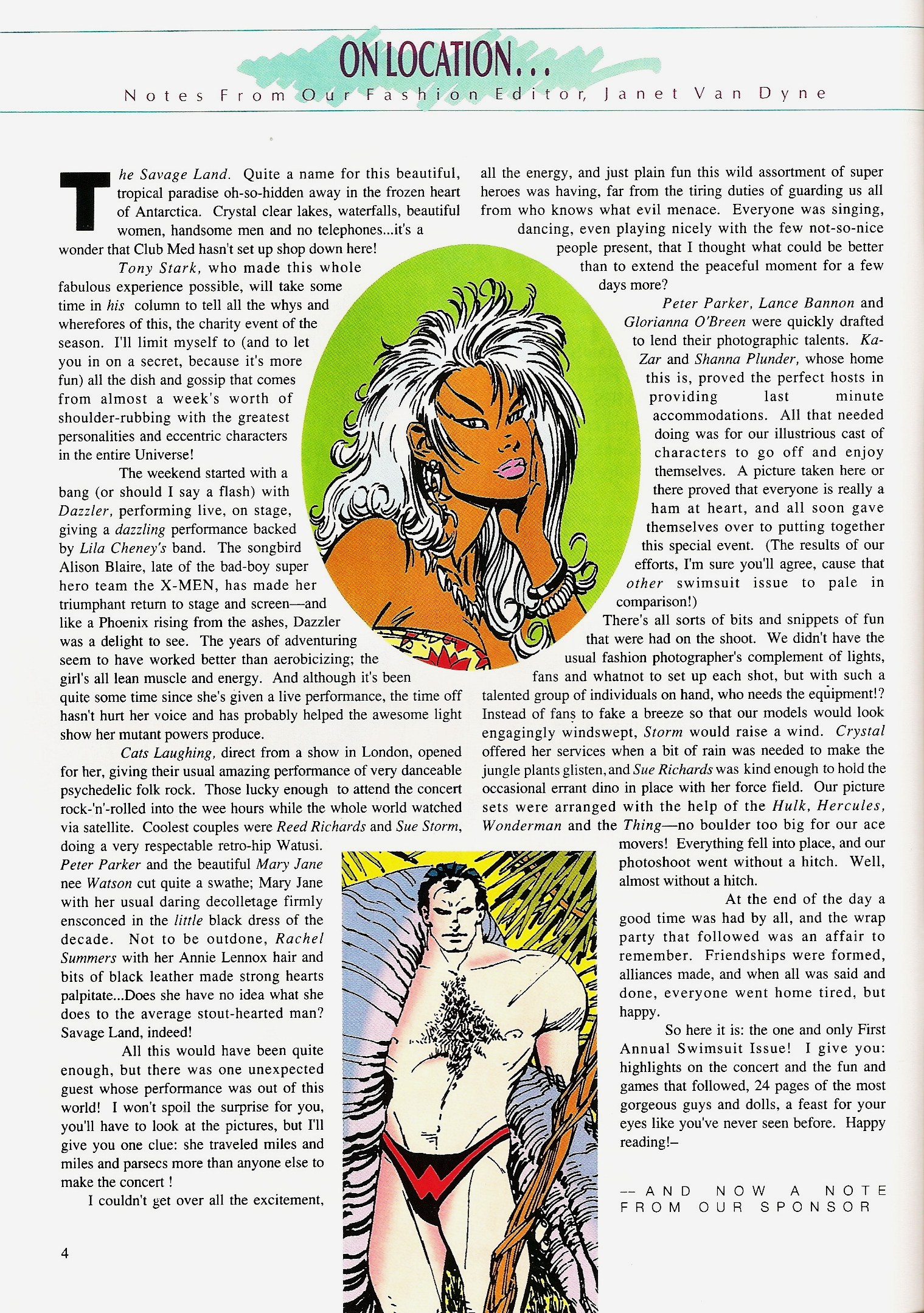 Read online Marvel Illustrated: Swimsuit Issue comic -  Issue # Full - 6