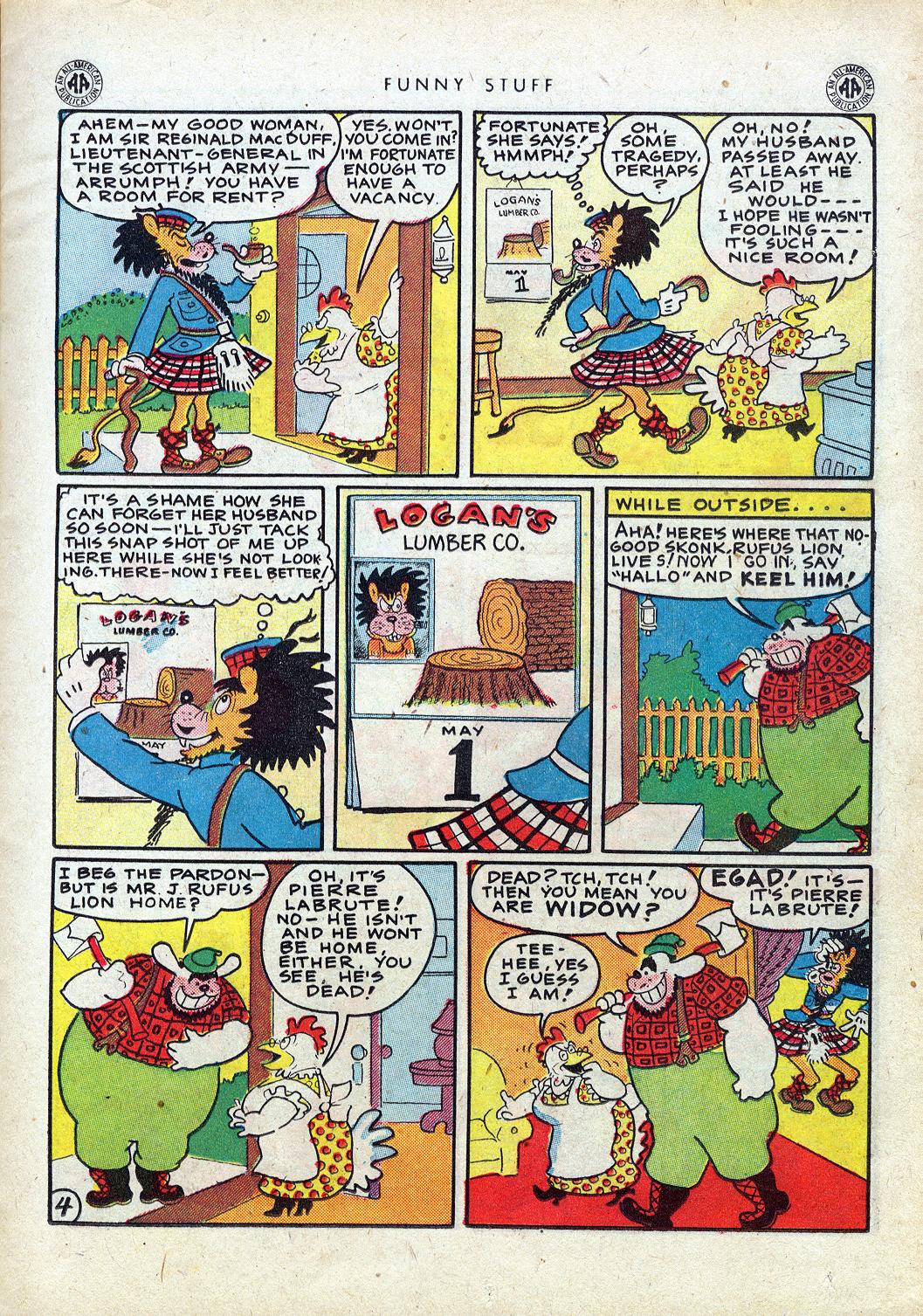 Read online Funny Stuff comic -  Issue #4 - 16