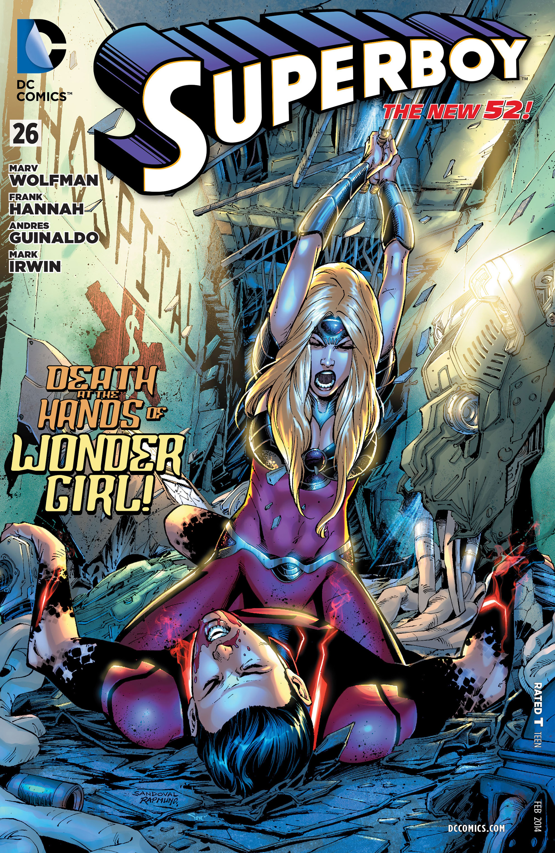 Read online Superboy (2012) comic -  Issue #26 - 1