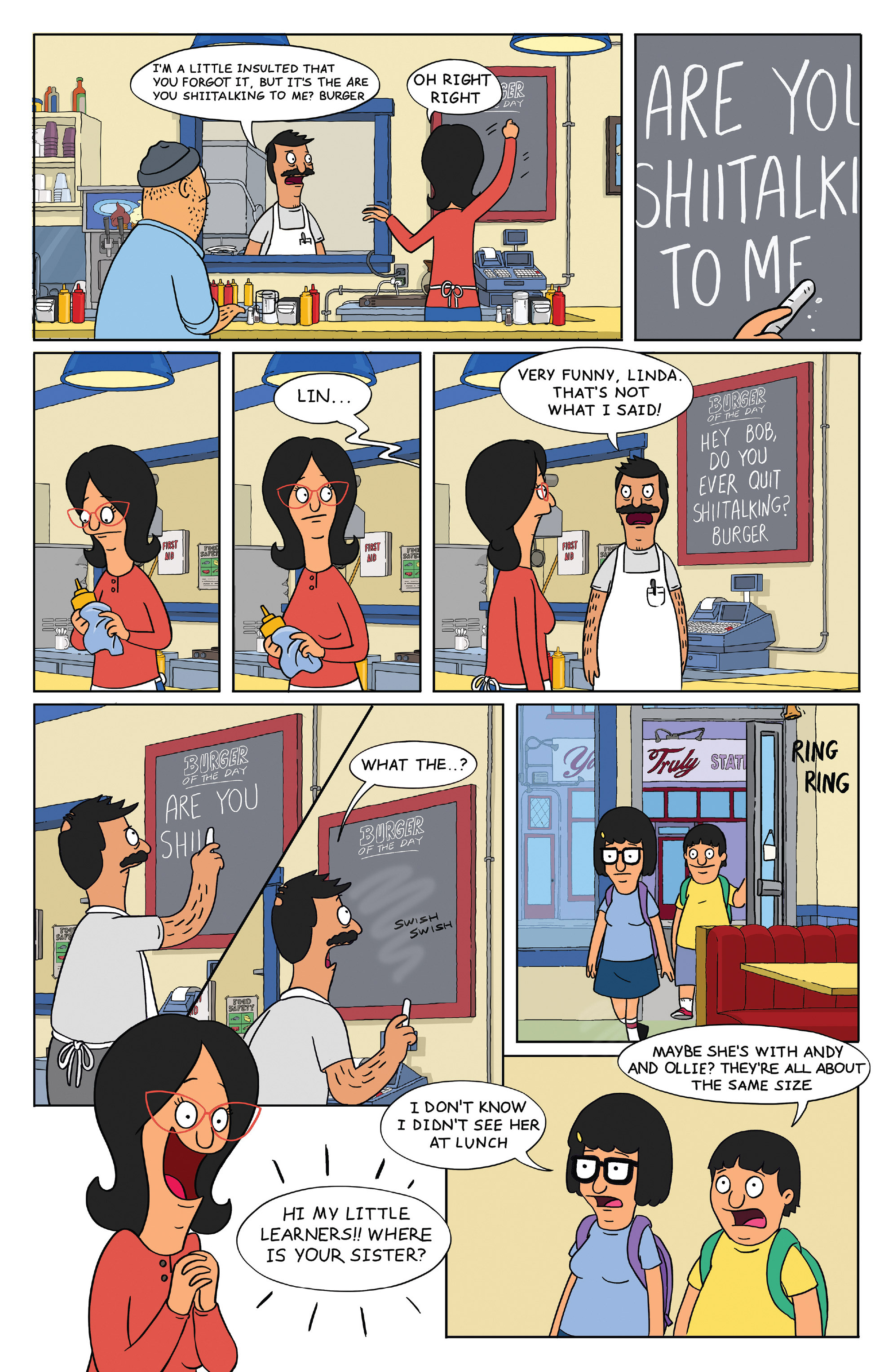 Read online Bob's Burgers (2014) comic -  Issue #4 - 13