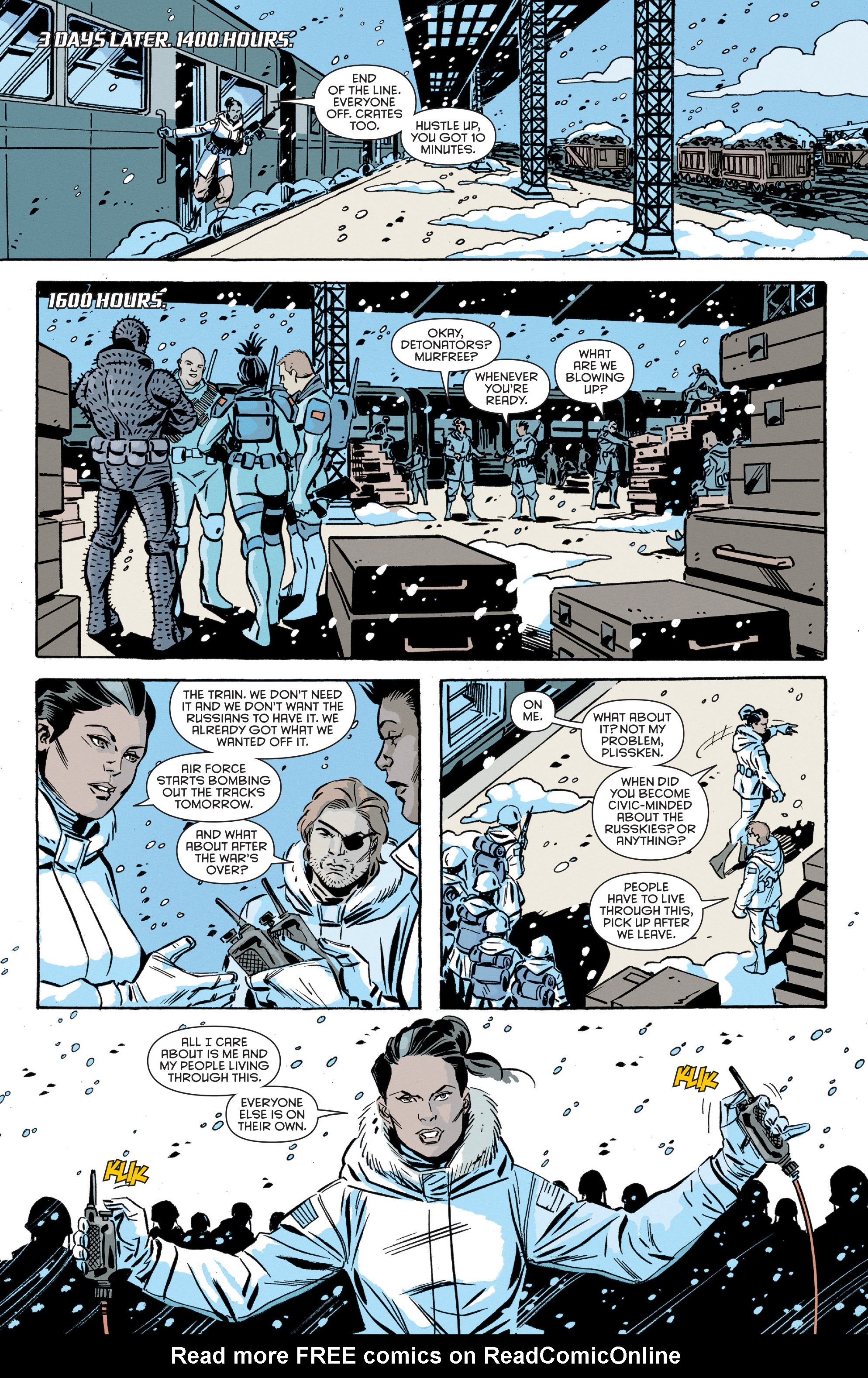 Read online Escape from New York comic -  Issue #6 - 21