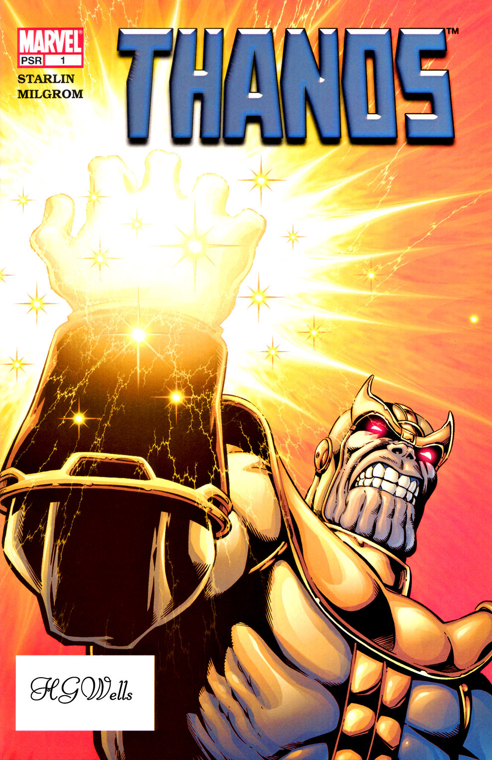 Read online Thanos (2003) comic -  Issue #1 - 1