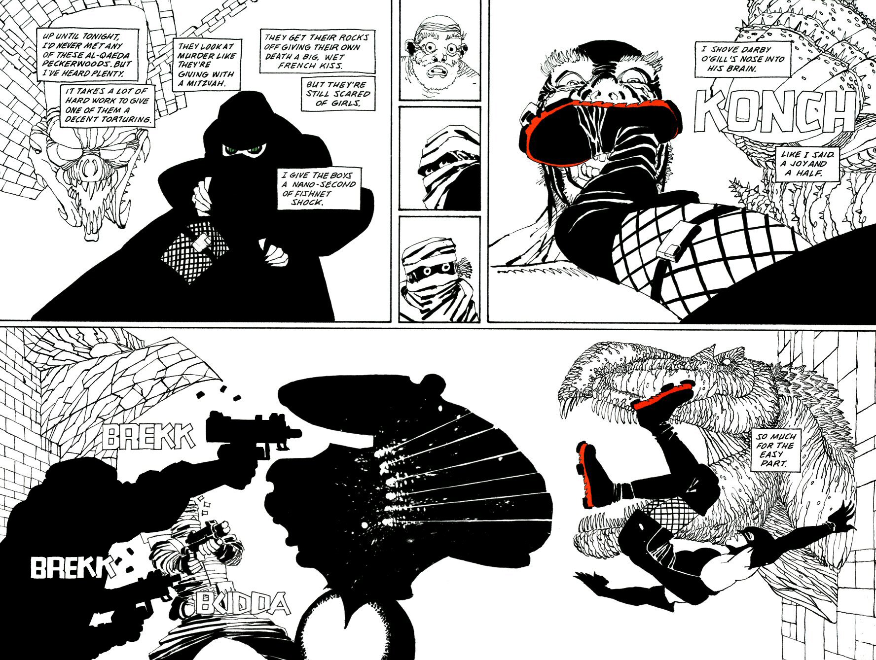 Read online Frank Miller's Holy Terror comic -  Issue # TPB - 104