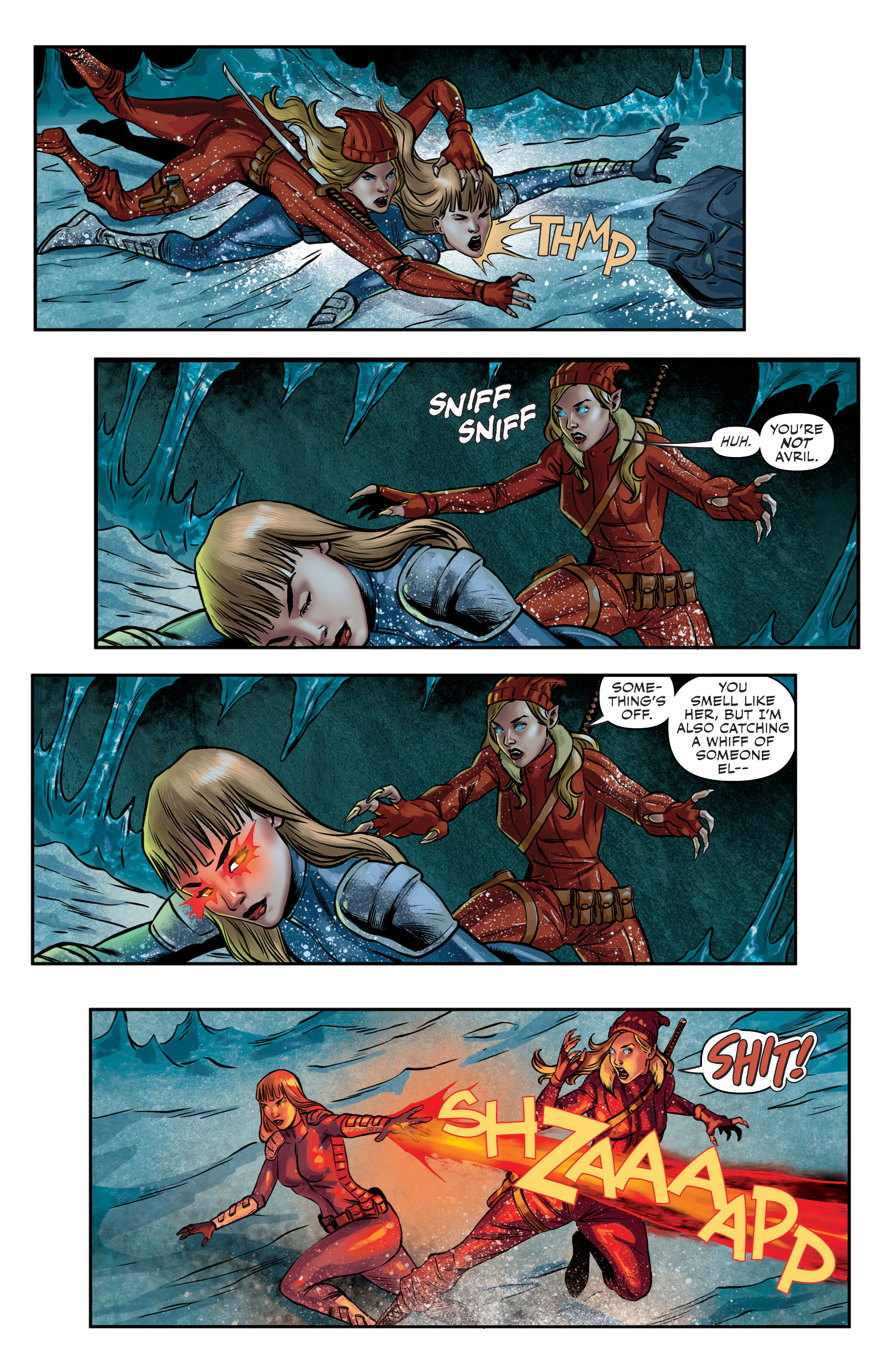Read online Grimm Spotlight: Red Agent - Friendly Fire comic -  Issue # Full - 26