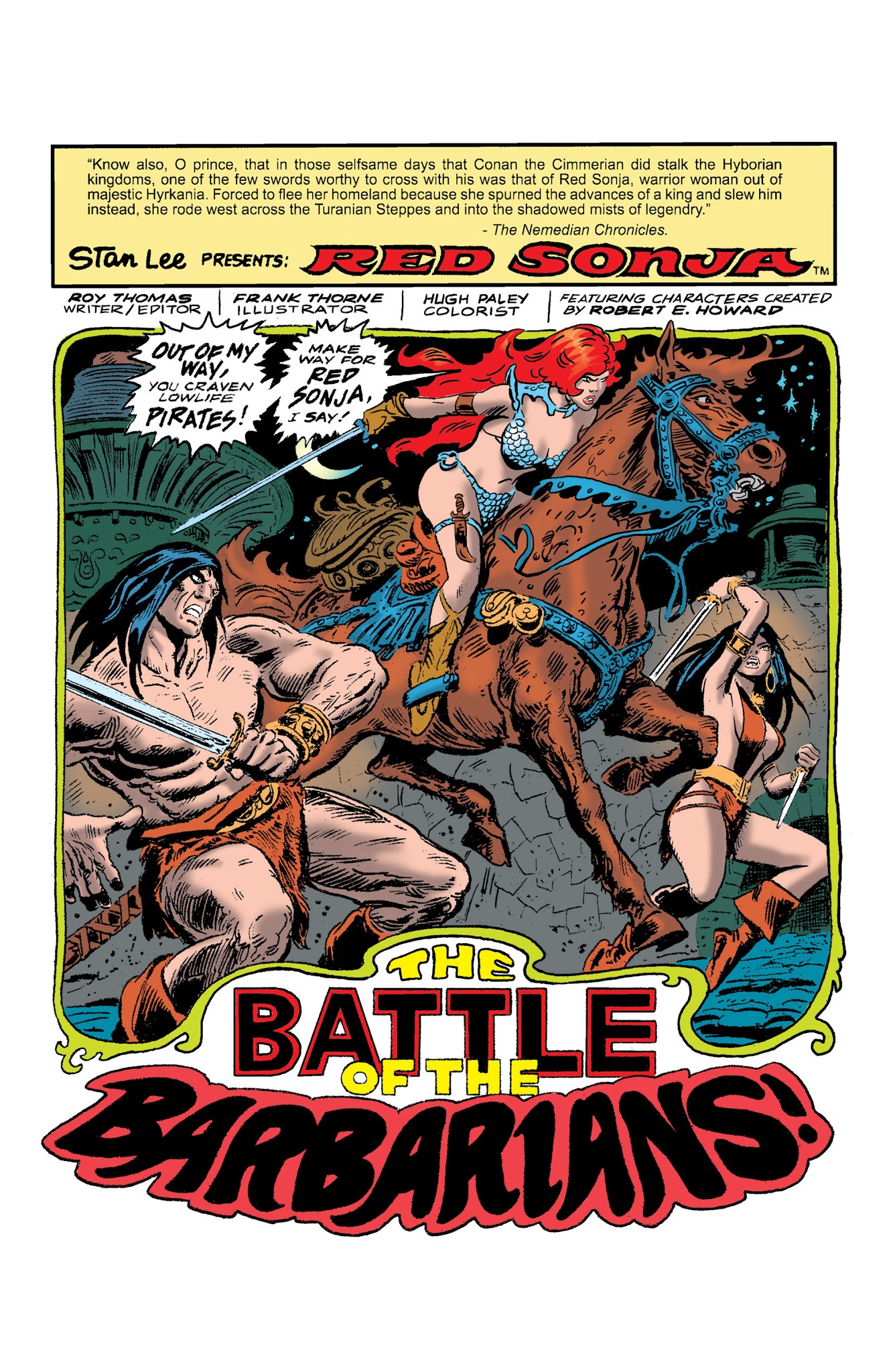 Read online The Adventures of Red Sonja comic -  Issue # TPB 1 - 113