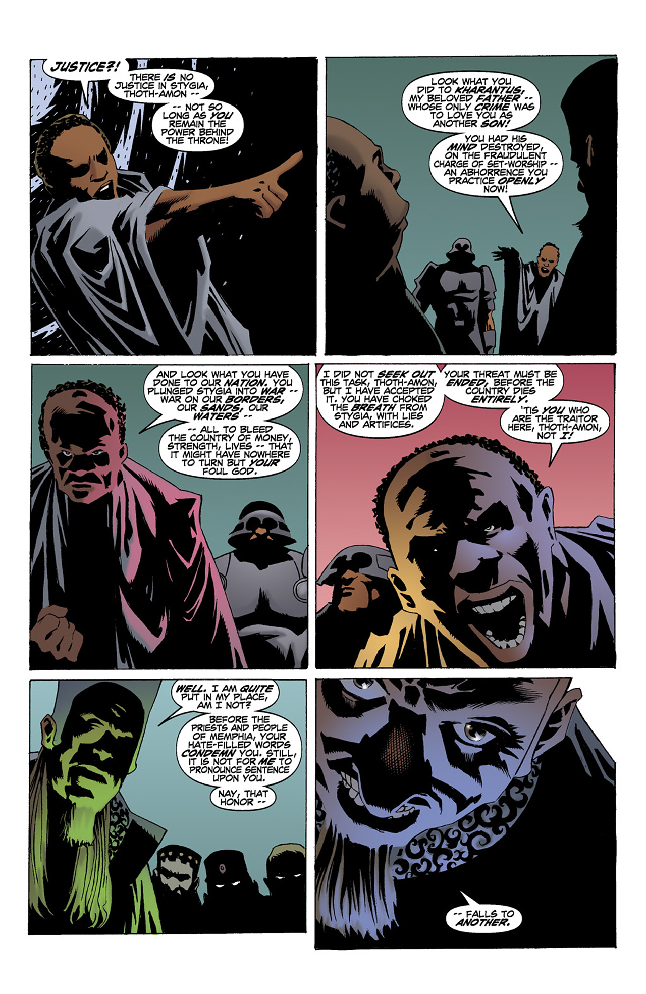Read online Conan: The Book of Thoth comic -  Issue #4 - 8