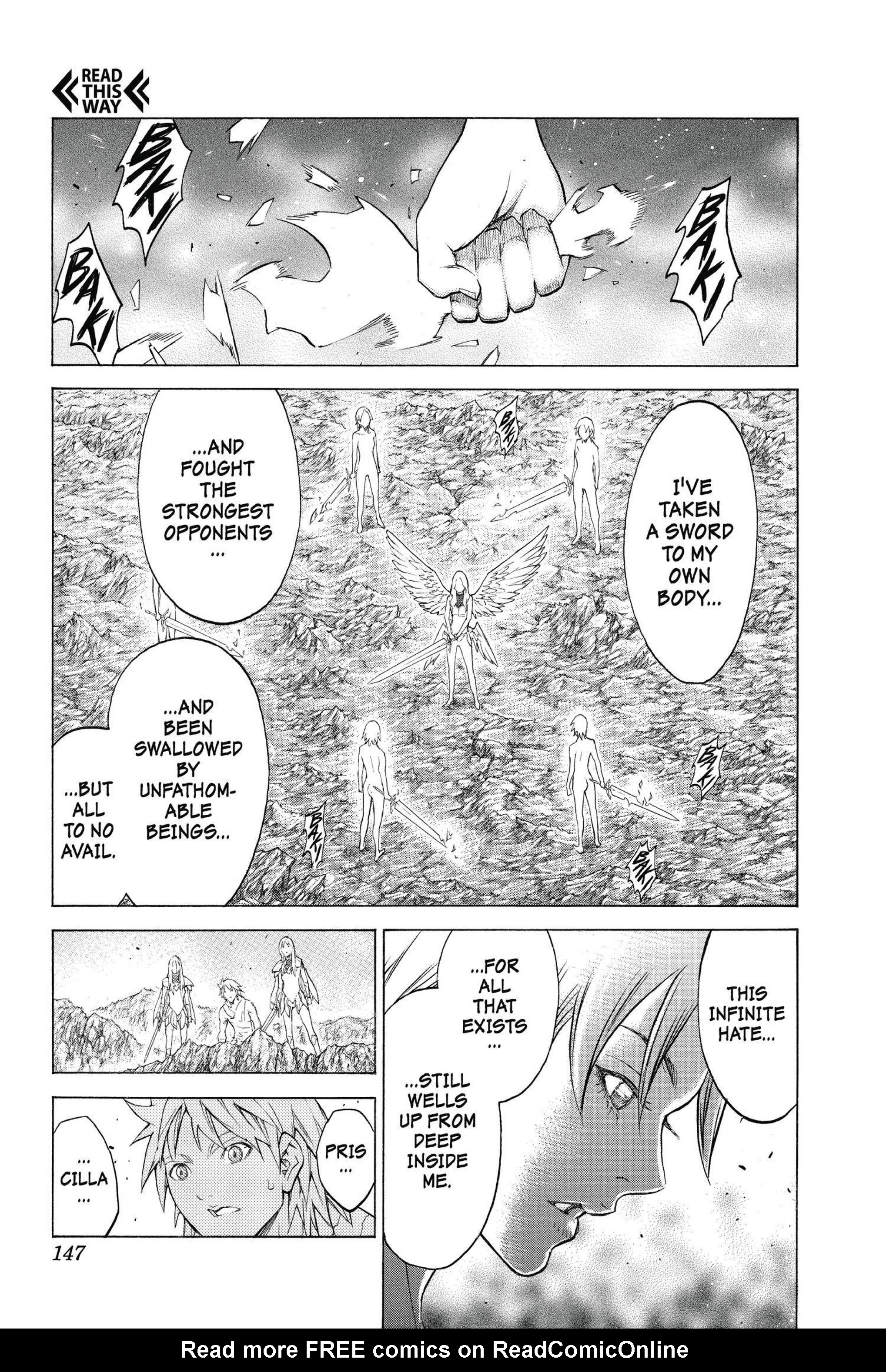 Read online Claymore comic -  Issue #27 - 124