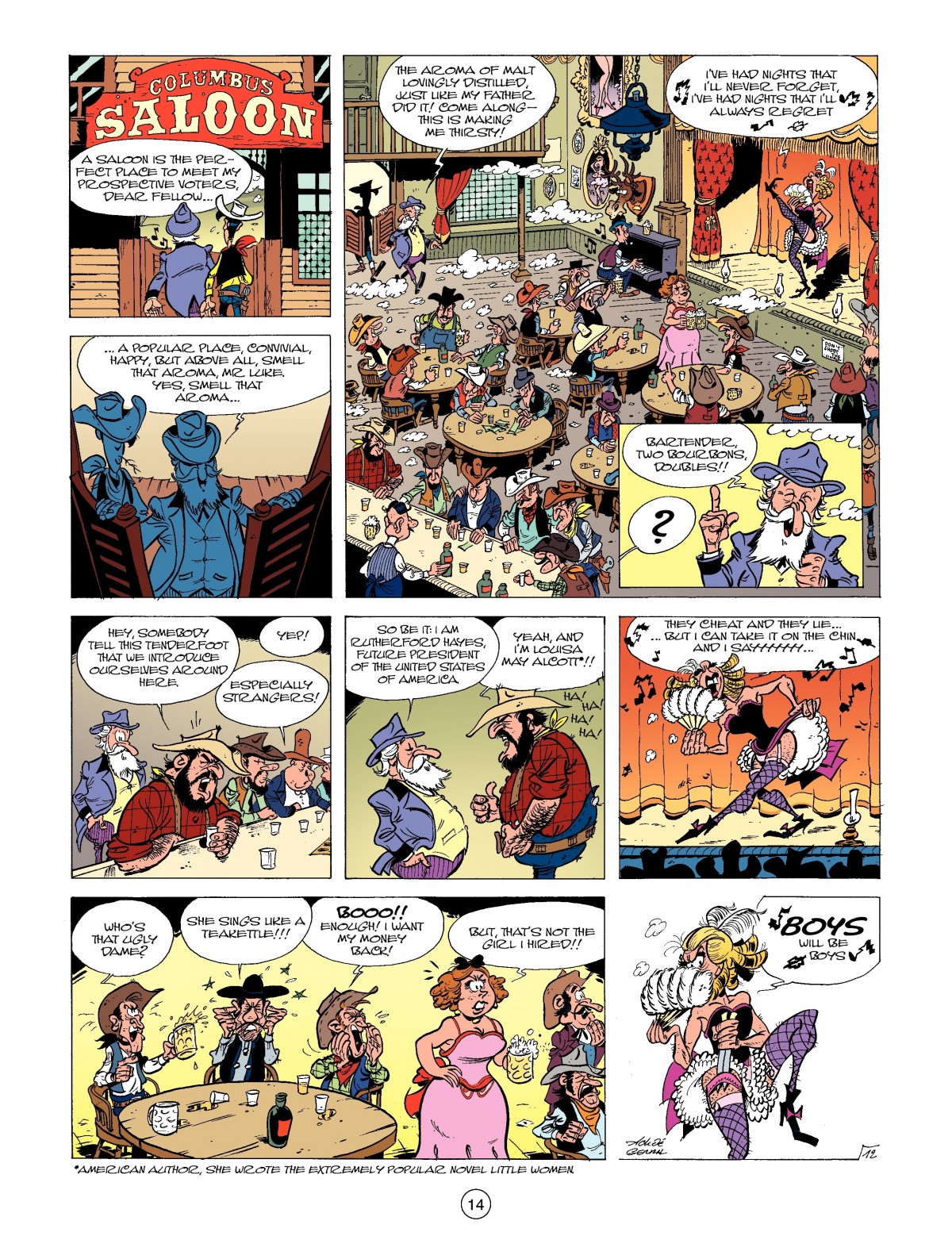 Read online A Lucky Luke Adventure comic -  Issue #39 - 14