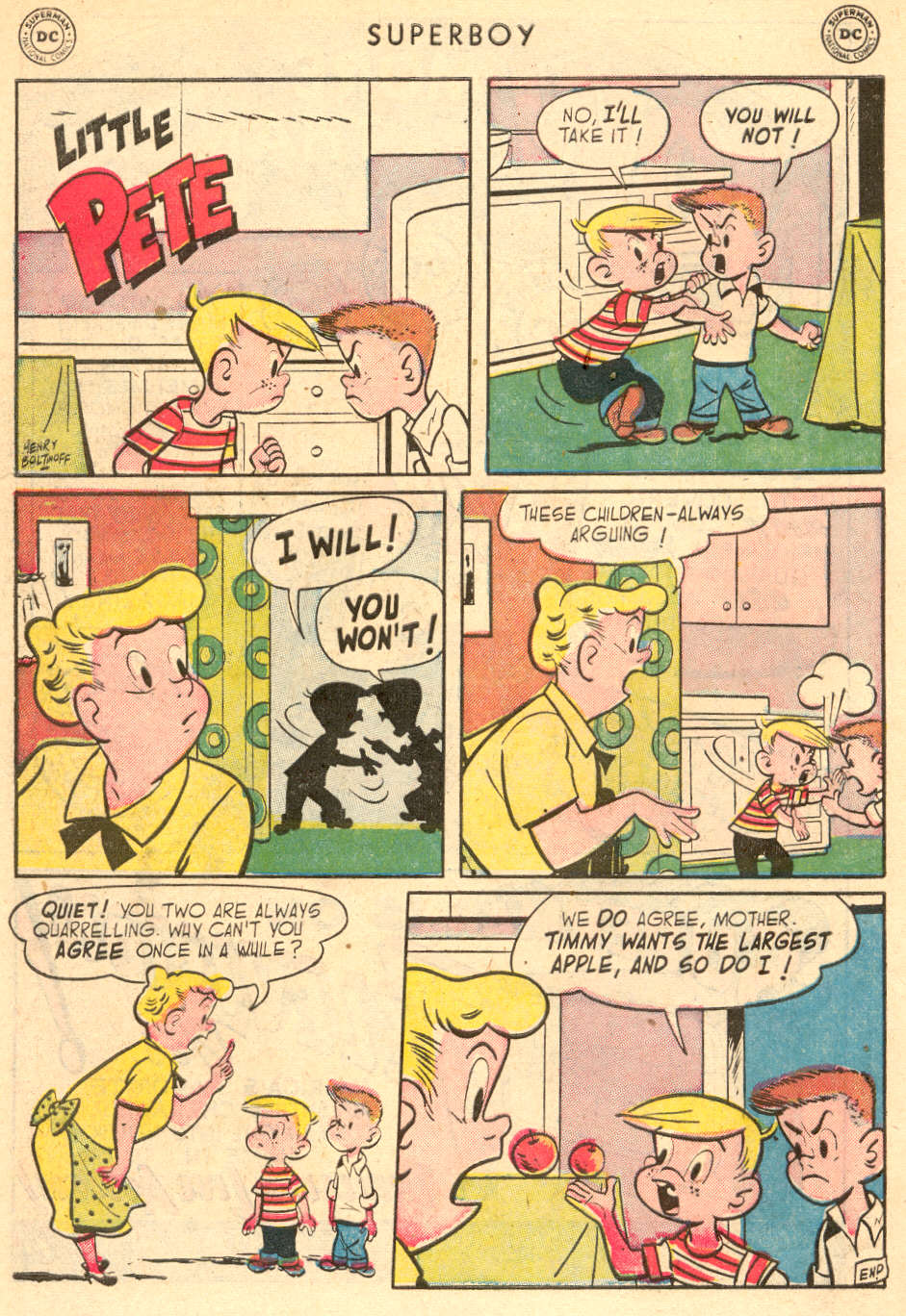 Read online Superboy (1949) comic -  Issue #23 - 38