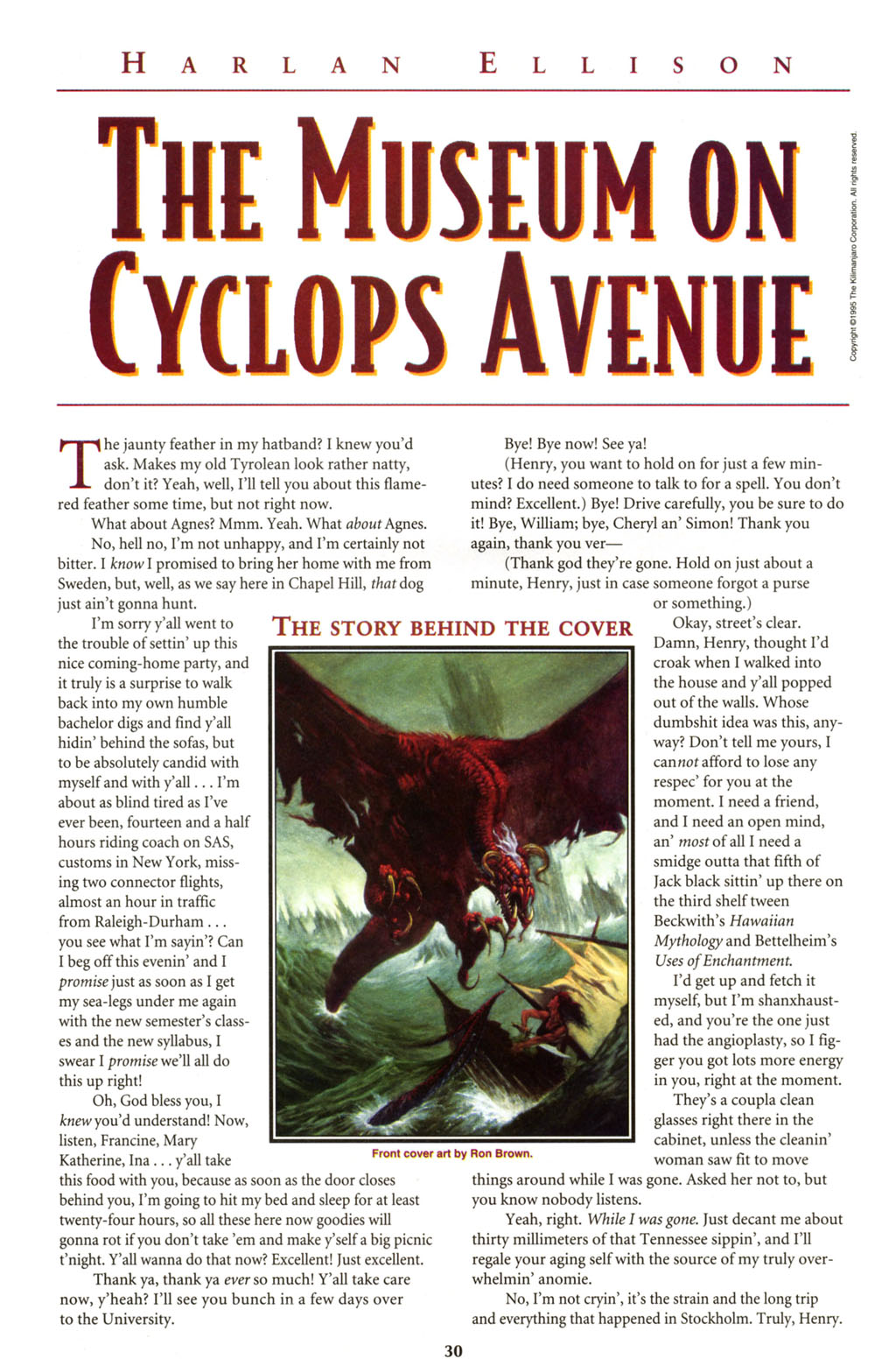 Read online Harlan Ellison's Dream Corridor comic -  Issue #5 - 34