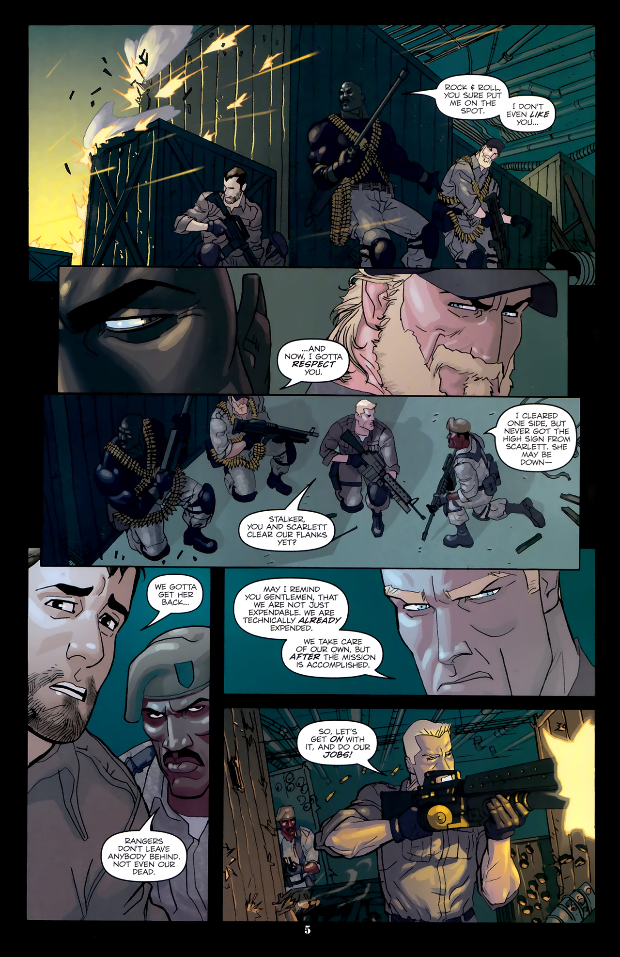 Read online G.I. Joe: Origins comic -  Issue #5 - 8
