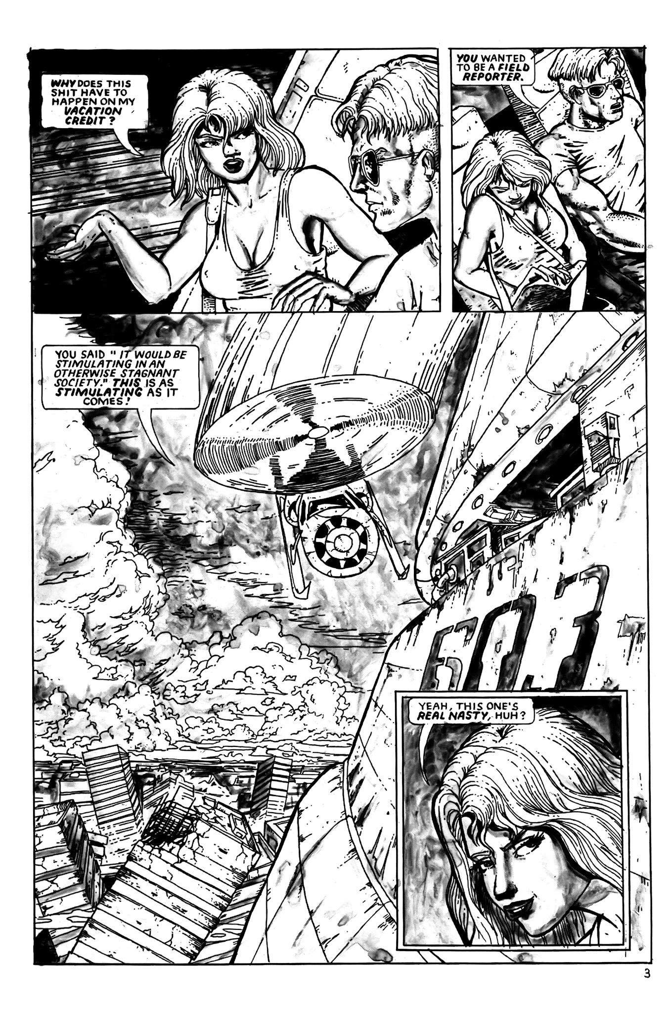 Read online Intrazone comic -  Issue #1 - 5