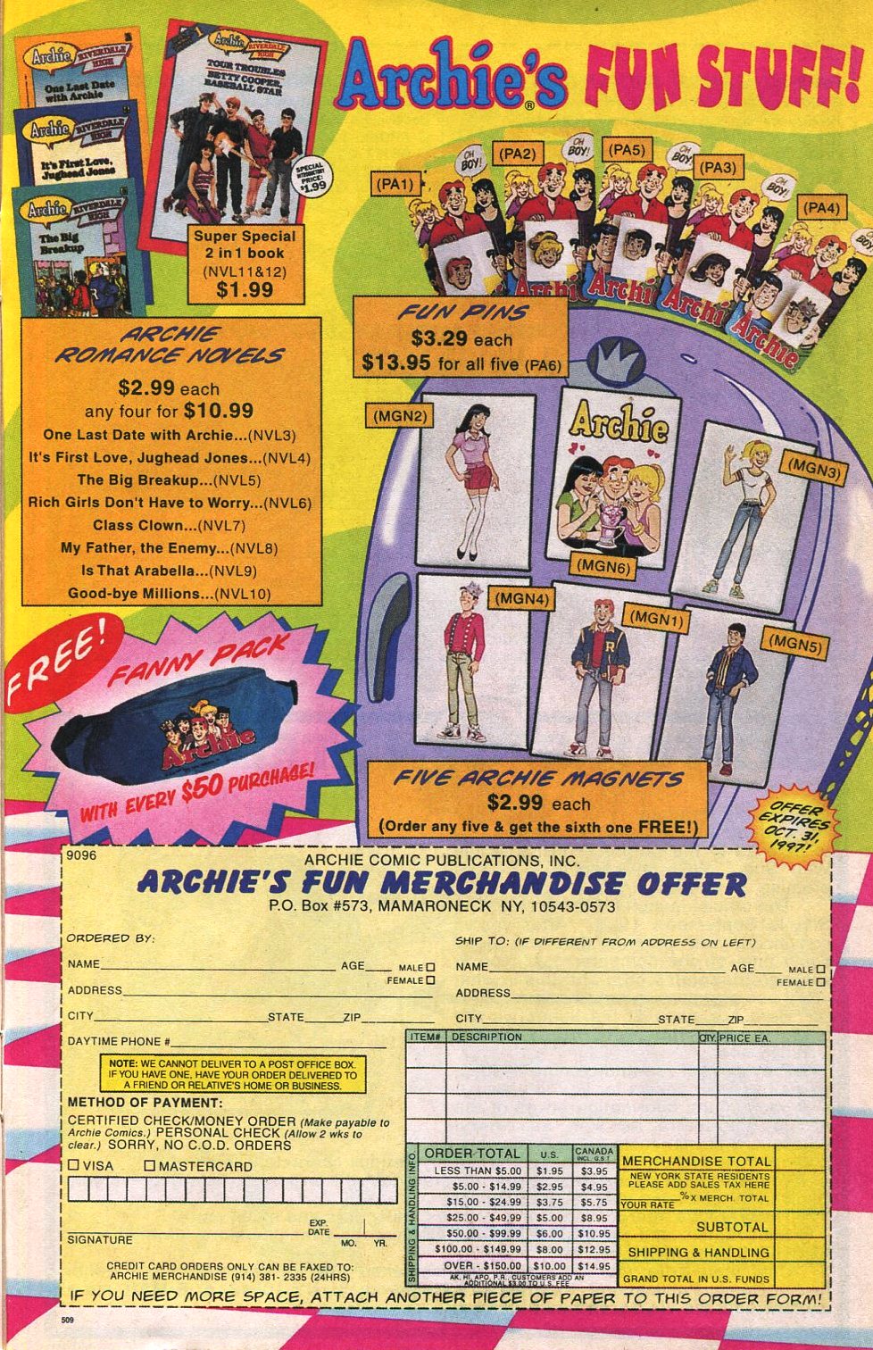 Read online Archie & Friends (1992) comic -  Issue #25 - 27