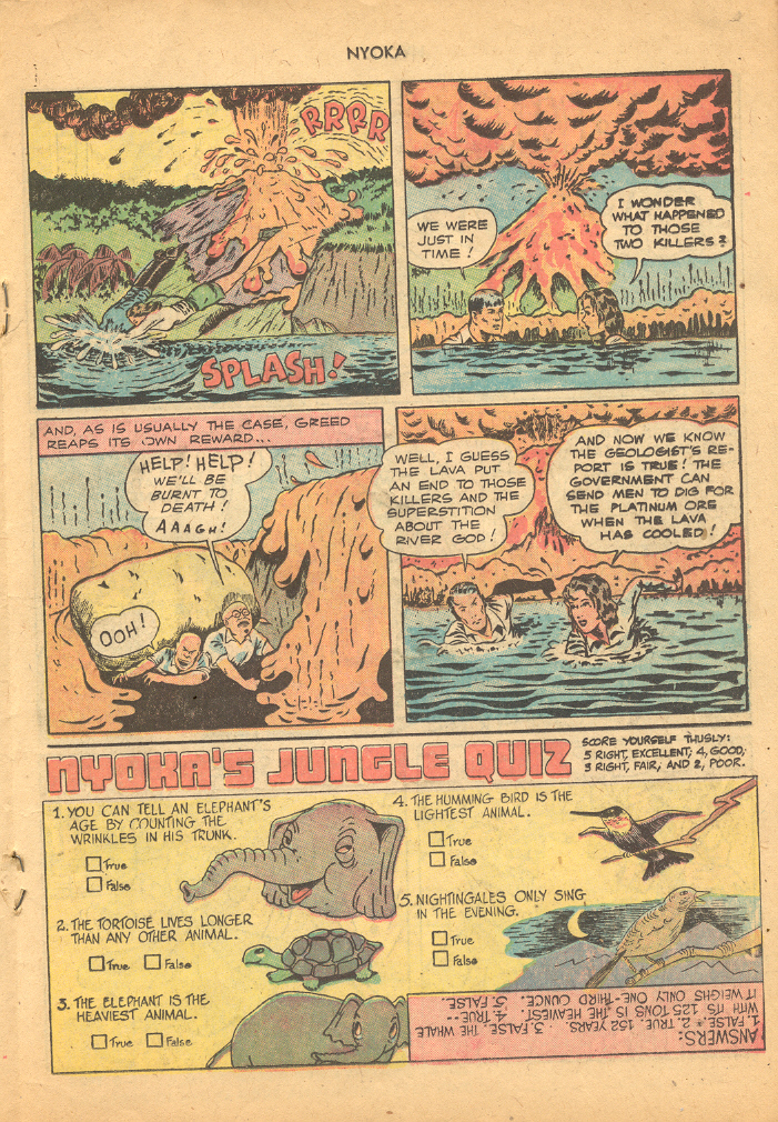 Read online Nyoka the Jungle Girl (1945) comic -  Issue #20 - 19