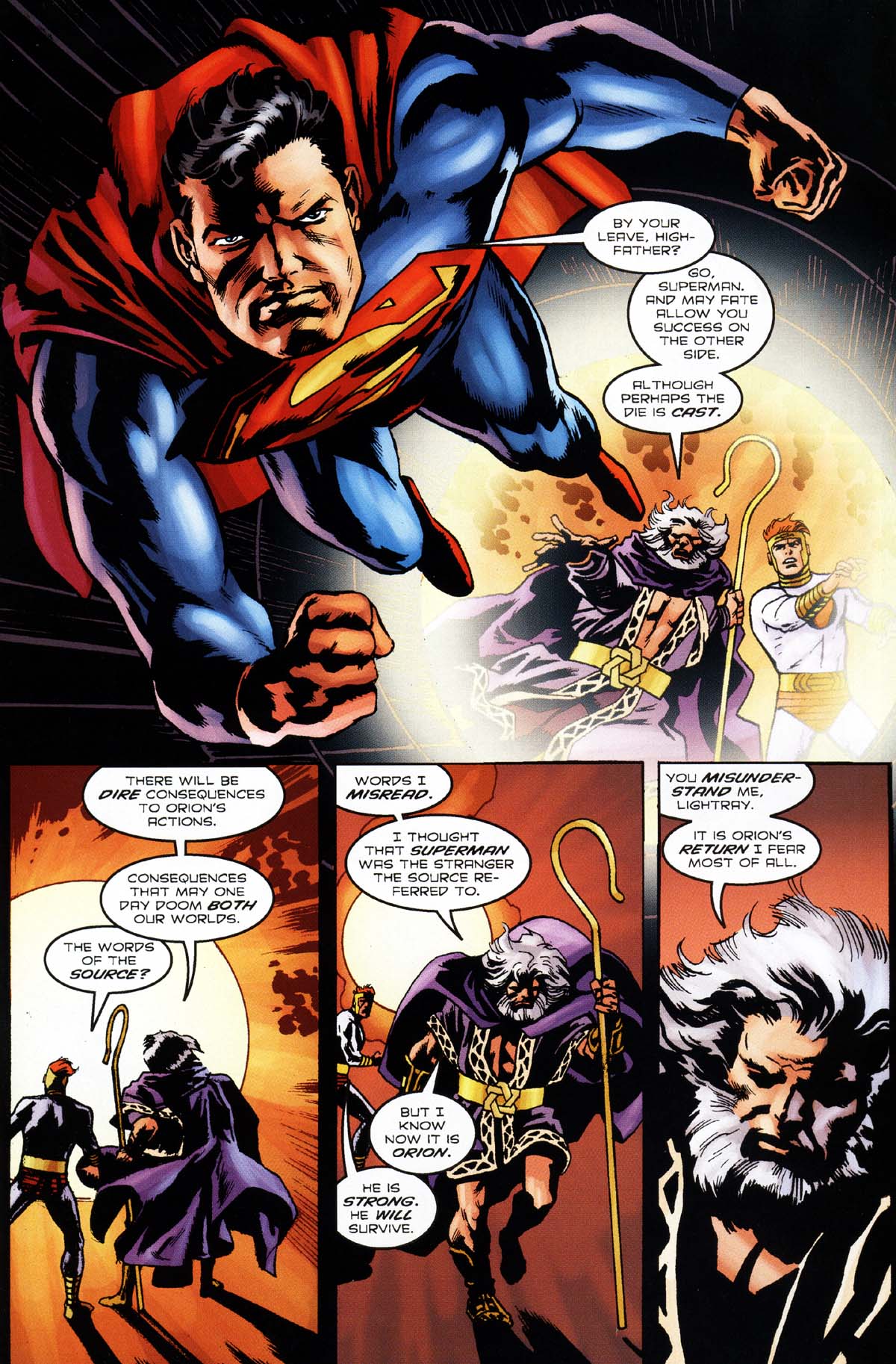 Read online Superman/Aliens 2: God War comic -  Issue #3 - 17