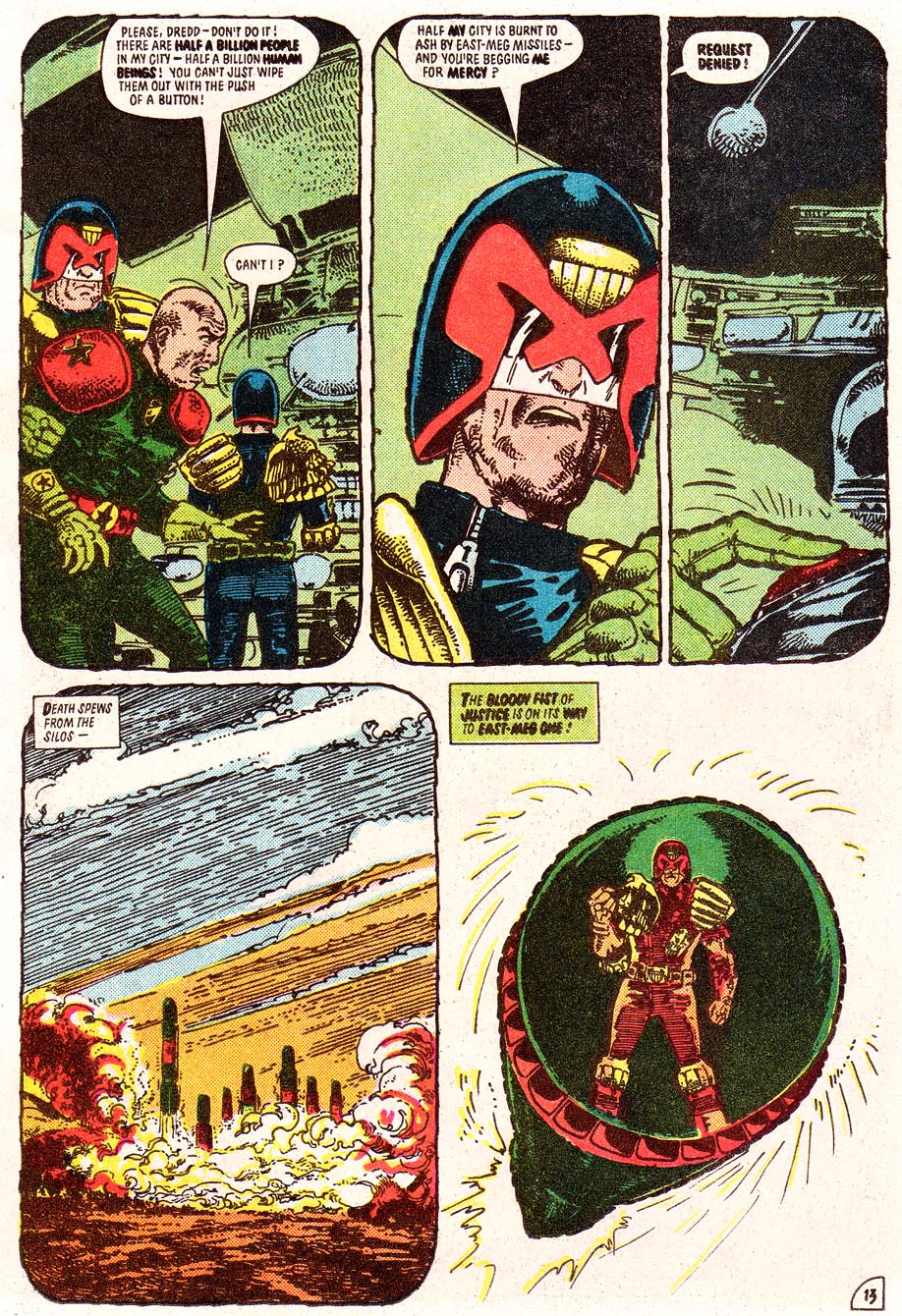 Read online Judge Dredd (1983) comic -  Issue #24 - 14