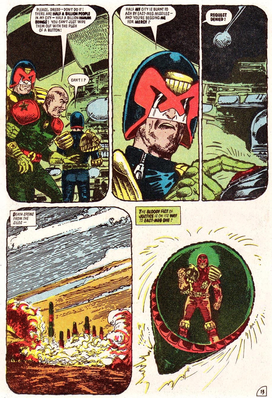 Read online Judge Dredd (1983) comic -  Issue #24 - 14