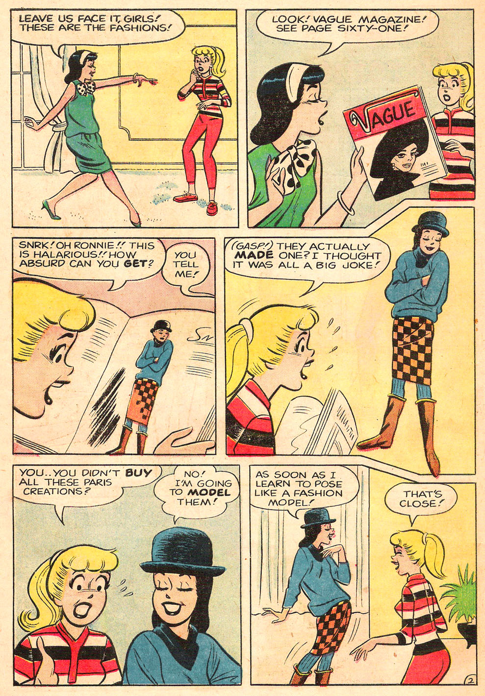 Read online Archie's Girls Betty and Veronica comic -  Issue #98 - 14