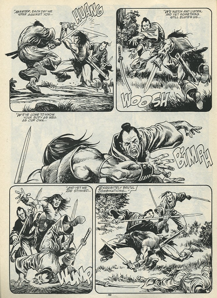 Read online The Savage Sword Of Conan comic -  Issue #184 - 42