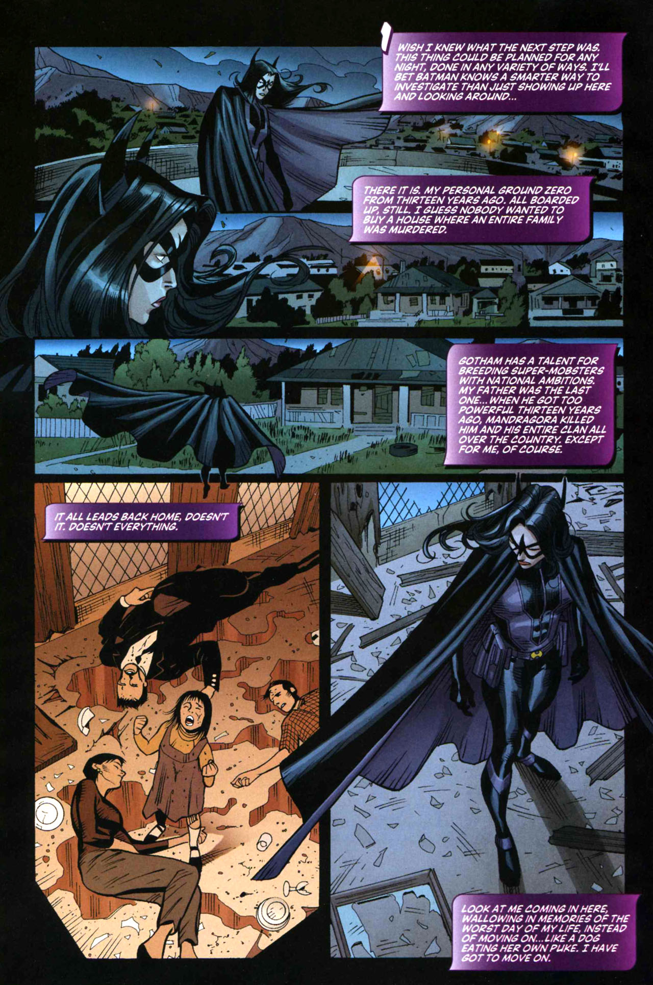 Read online Huntress: Year One comic -  Issue #6 - 6
