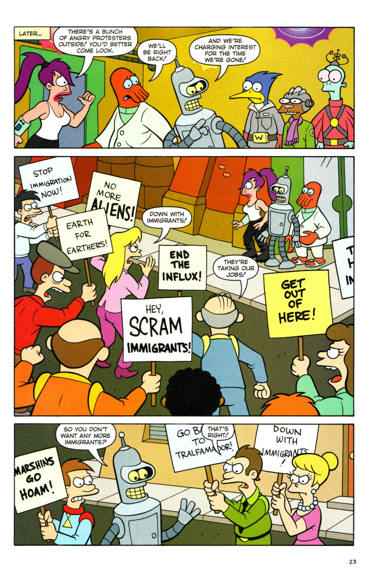 Read online Futurama Comics comic -  Issue #31 - 17