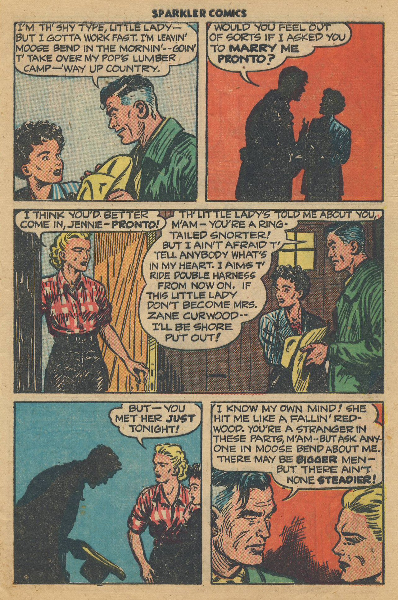 Read online Sparkler Comics comic -  Issue #89 - 29