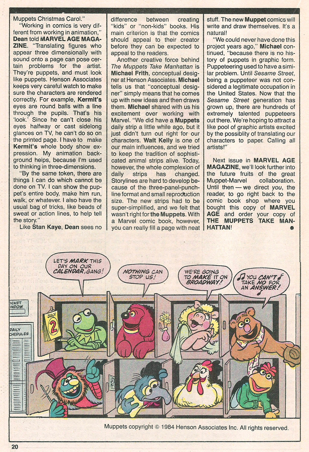 Marvel Age issue 17 - Page 21