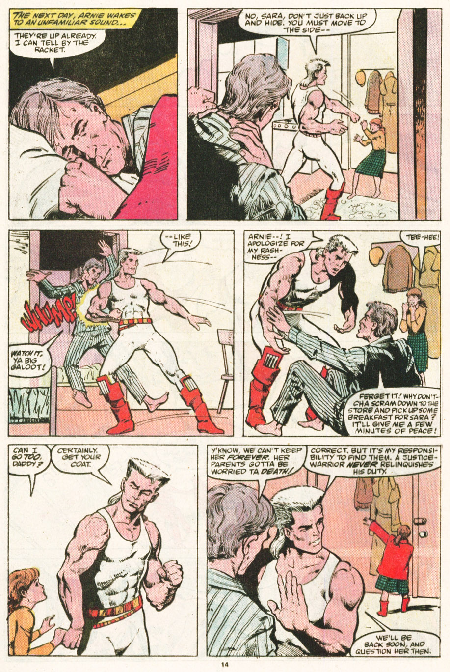 Read online Justice (1986) comic -  Issue #6 - 15