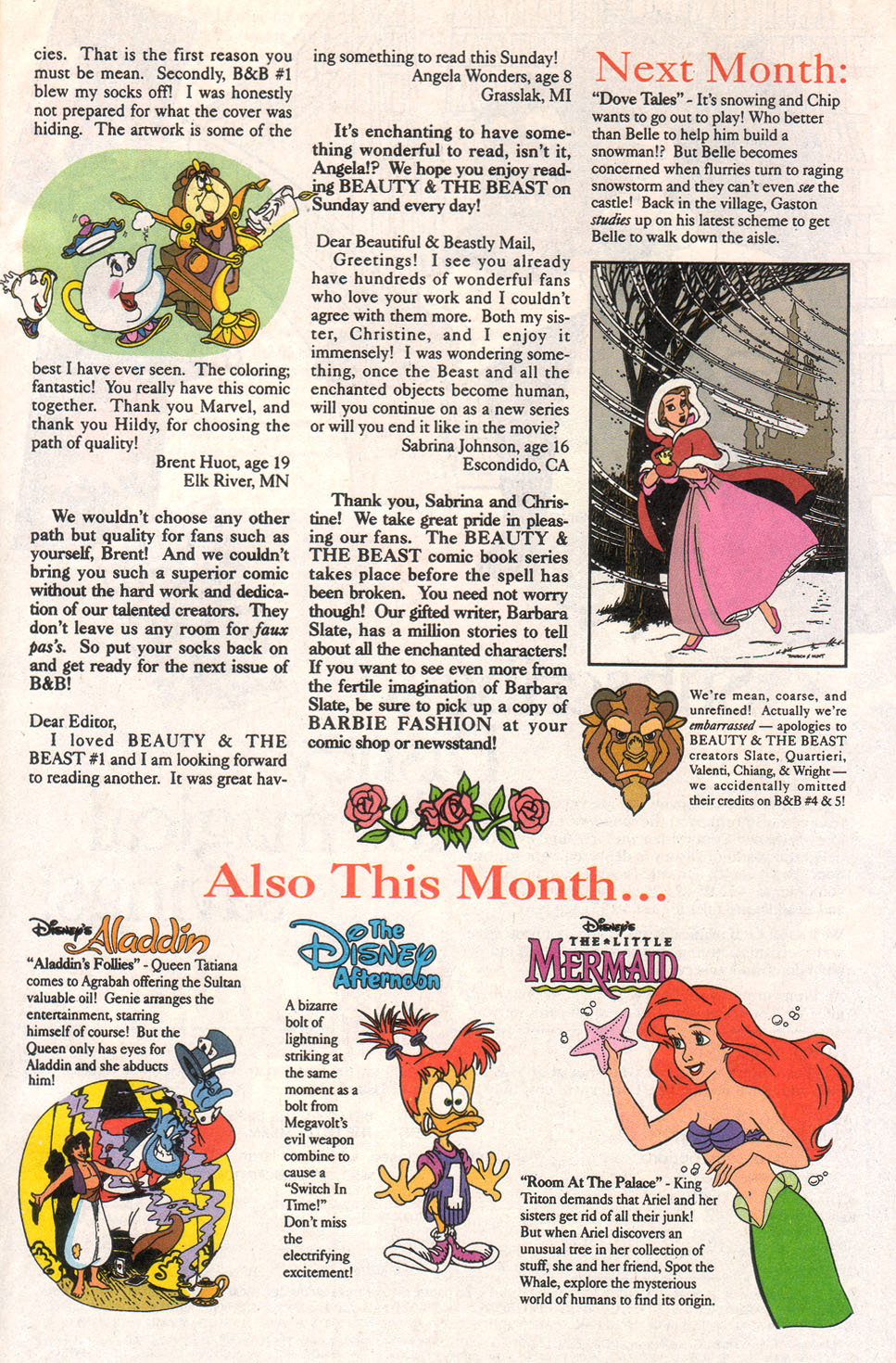 Read online Disney's Beauty and the Beast comic -  Issue #6 - 33
