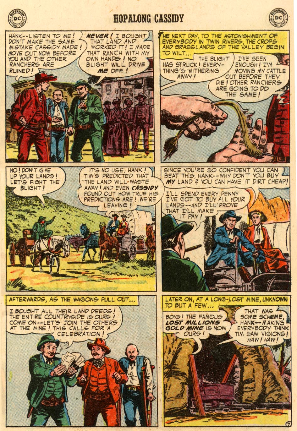 Read online Hopalong Cassidy comic -  Issue #97 - 9