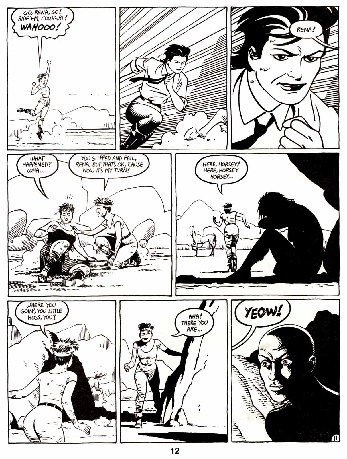 Read online Love and Rockets (1982) comic -  Issue #10 - 14