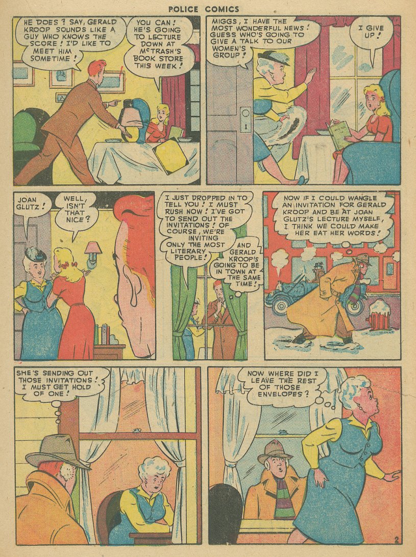 Read online Police Comics comic -  Issue #75 - 21