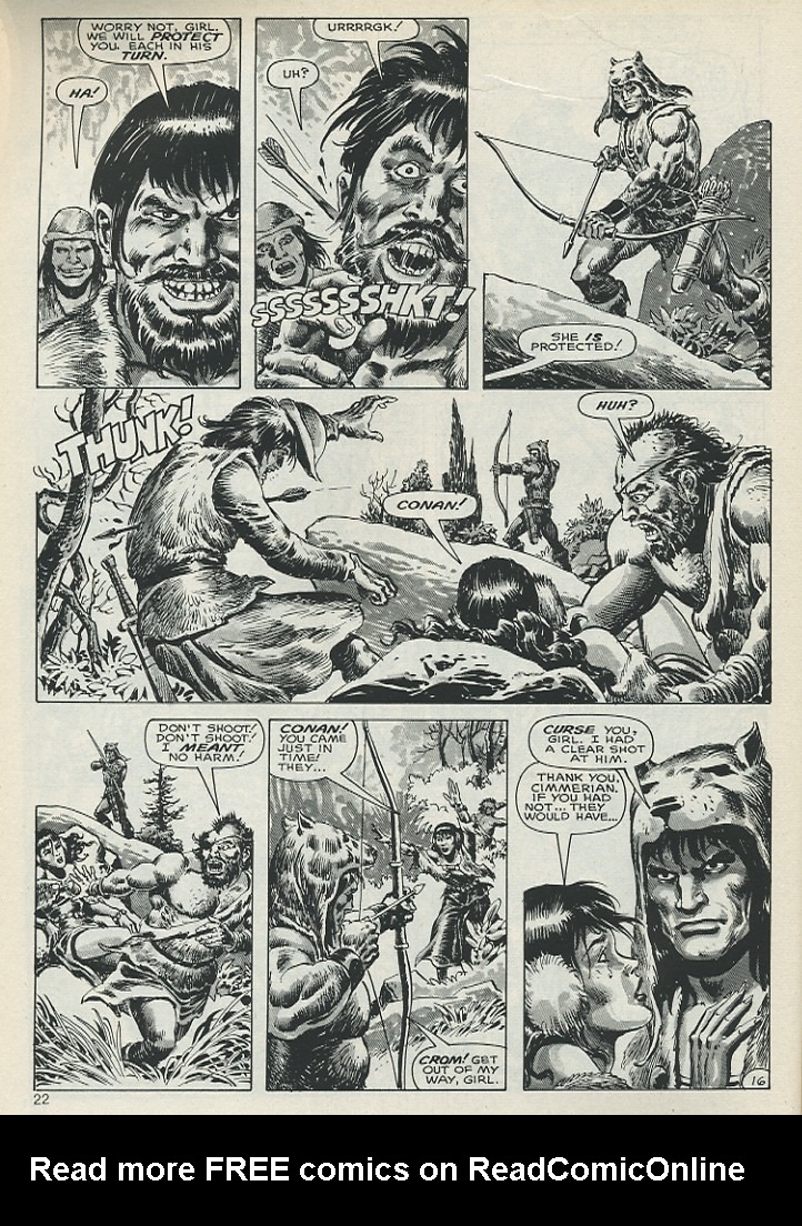 Read online The Savage Sword Of Conan comic -  Issue #134 - 22