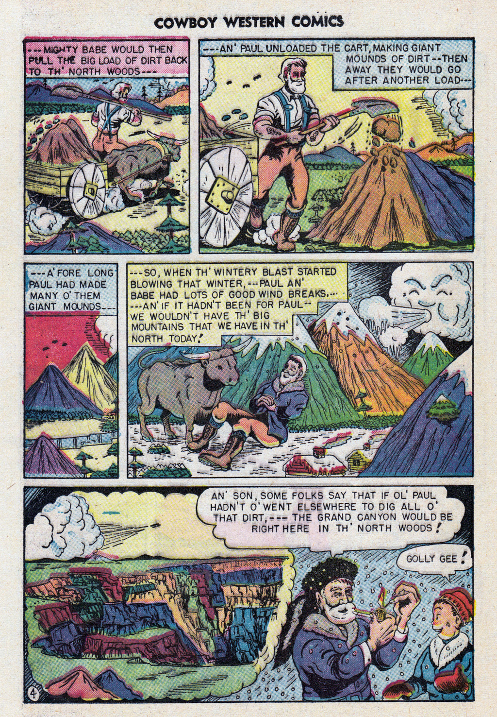 Read online Cowboy Western Comics (1948) comic -  Issue #23 - 30