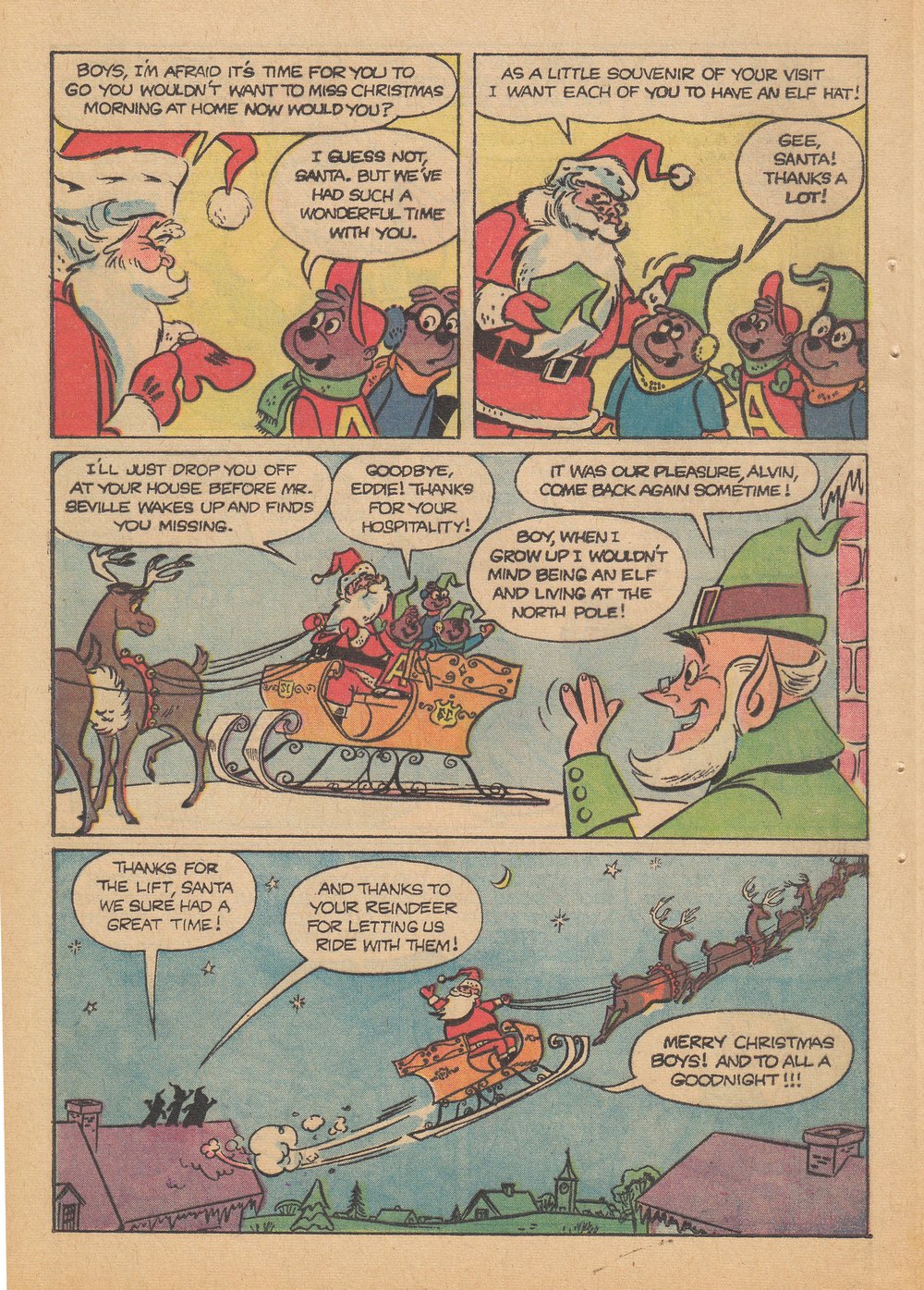 Alvin and His Pals in Merry Christmas with Clyde Crashcup and Leonardo issue Full - Page 54