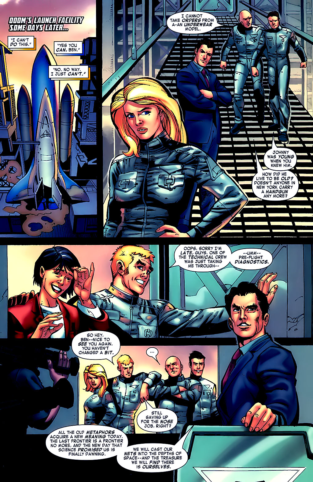 Read online Fantastic Four Movie adaptation comic -  Issue # Full - 7