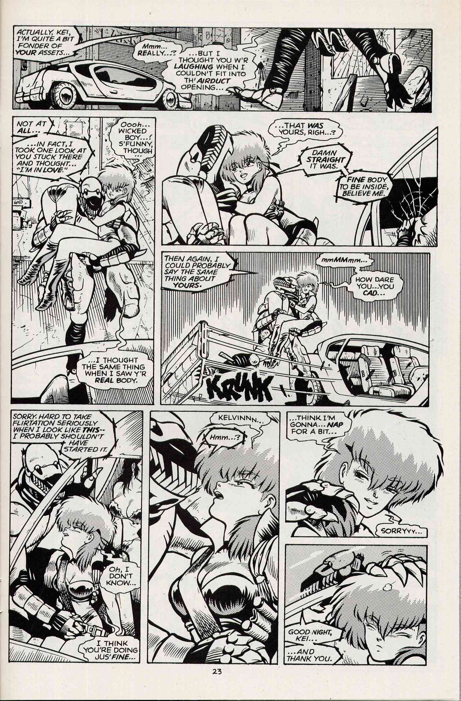 Read online Dirty Pair comic -  Issue #3 - 25