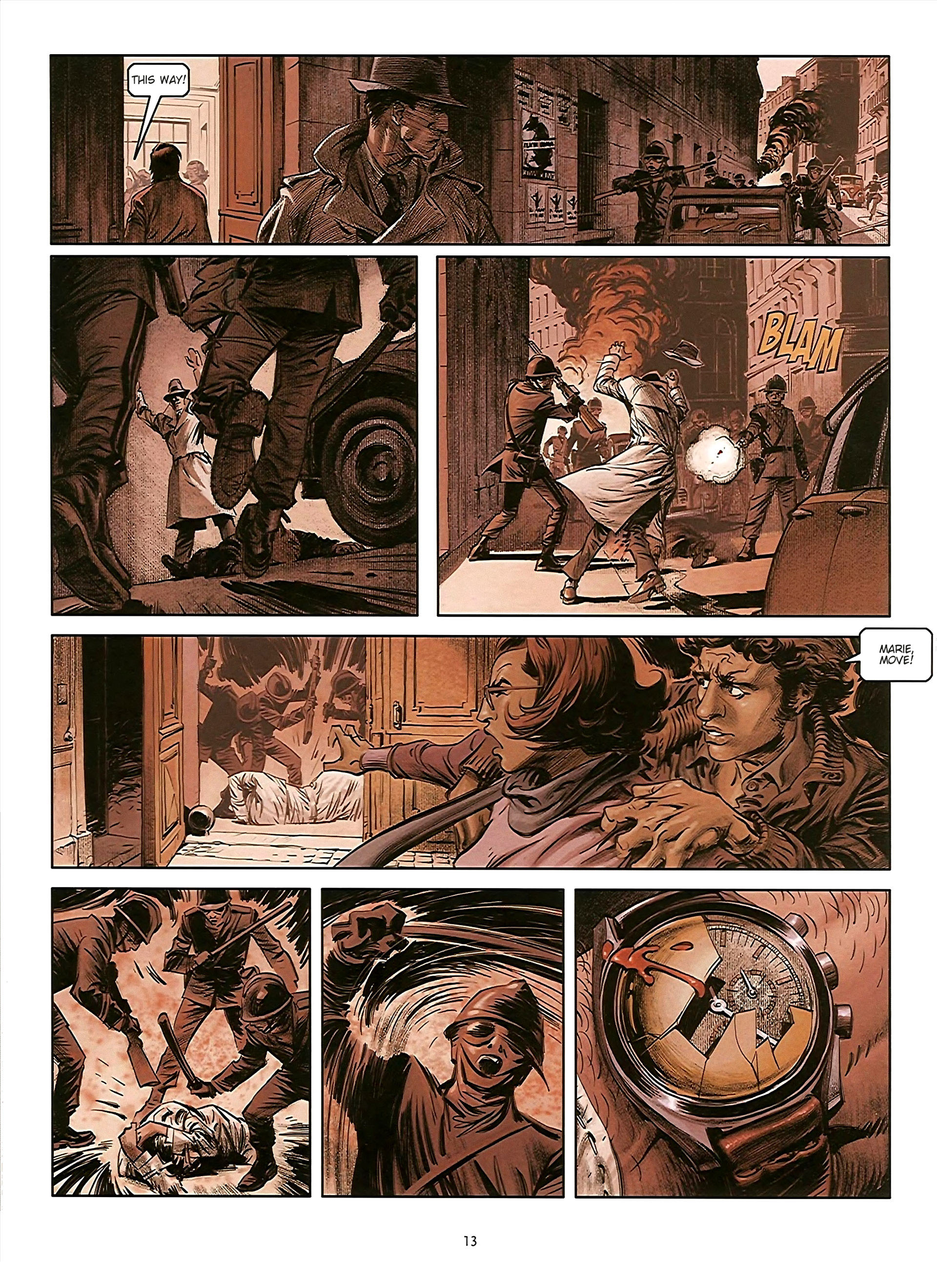 Read online D-Day comic -  Issue #6 - 13