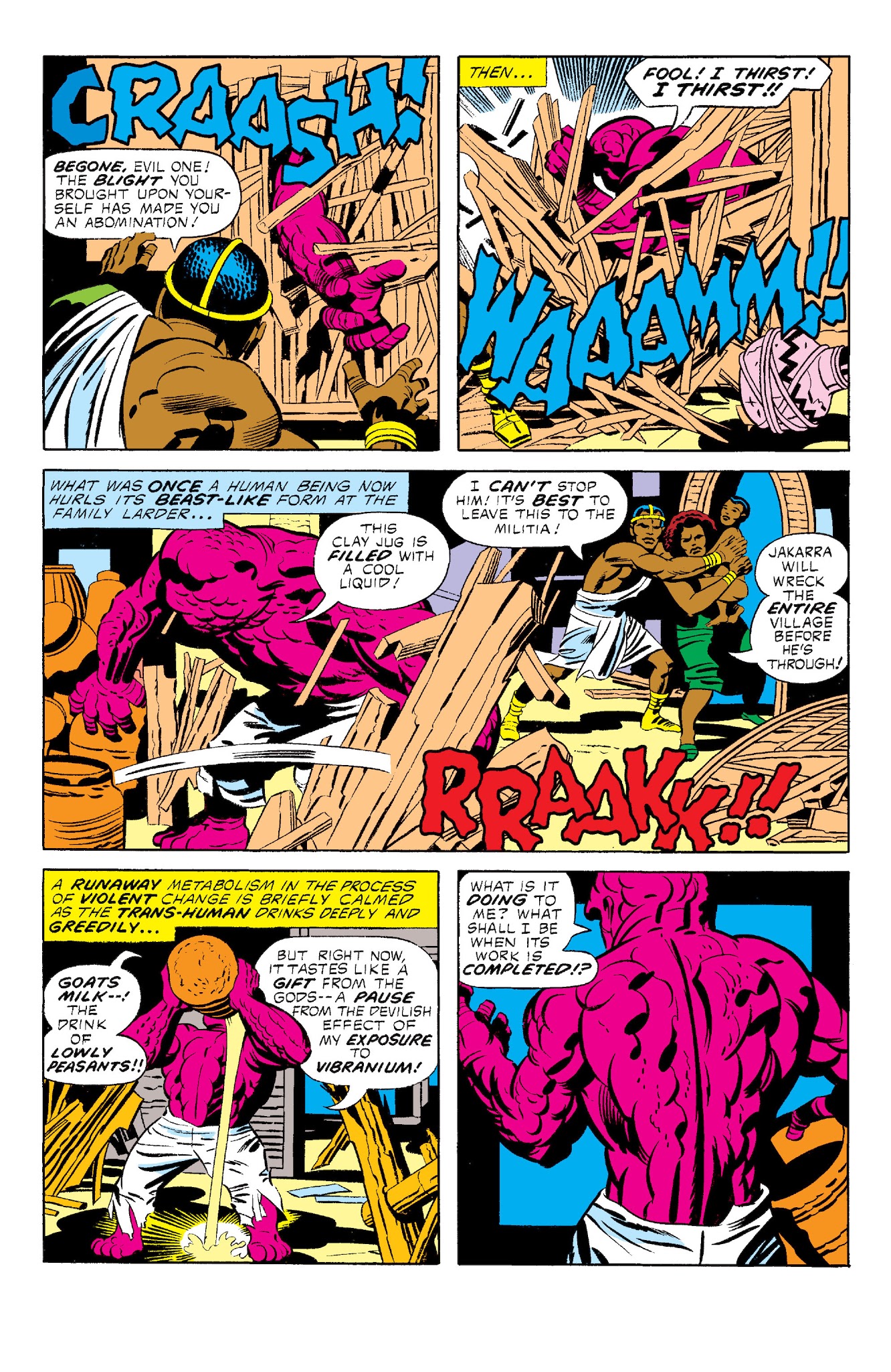 Read online Marvel Masterworks: The Black Panther comic -  Issue # TPB 2 - 137